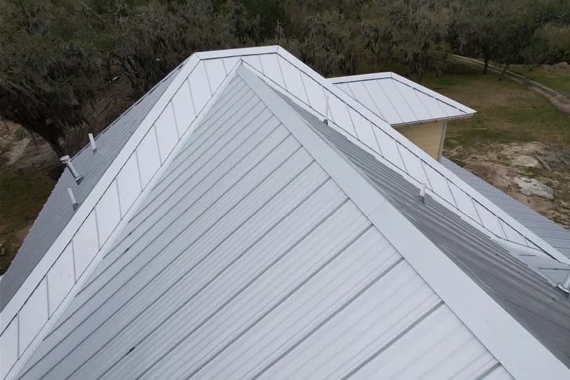 Lacombe Standing Seam Metal Roof - view 2