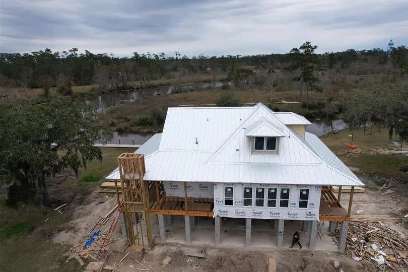 Lacombe Standing Seam Metal Roof - view 4