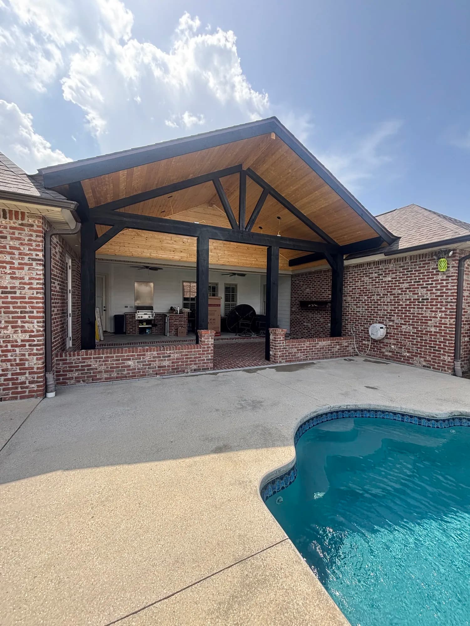 Triple Tie In Gabled Pavilions - view 1