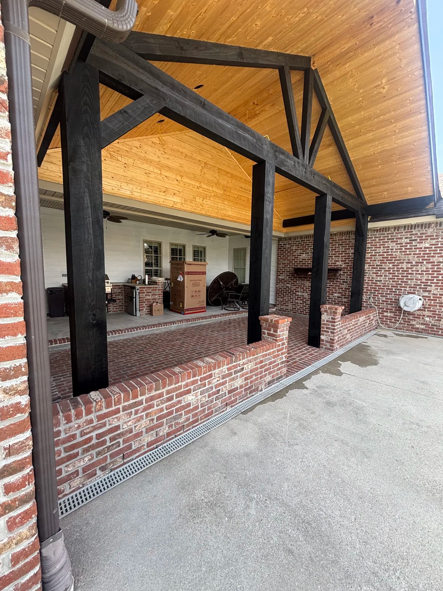 Triple Tie In Gabled Pavilions - view 2