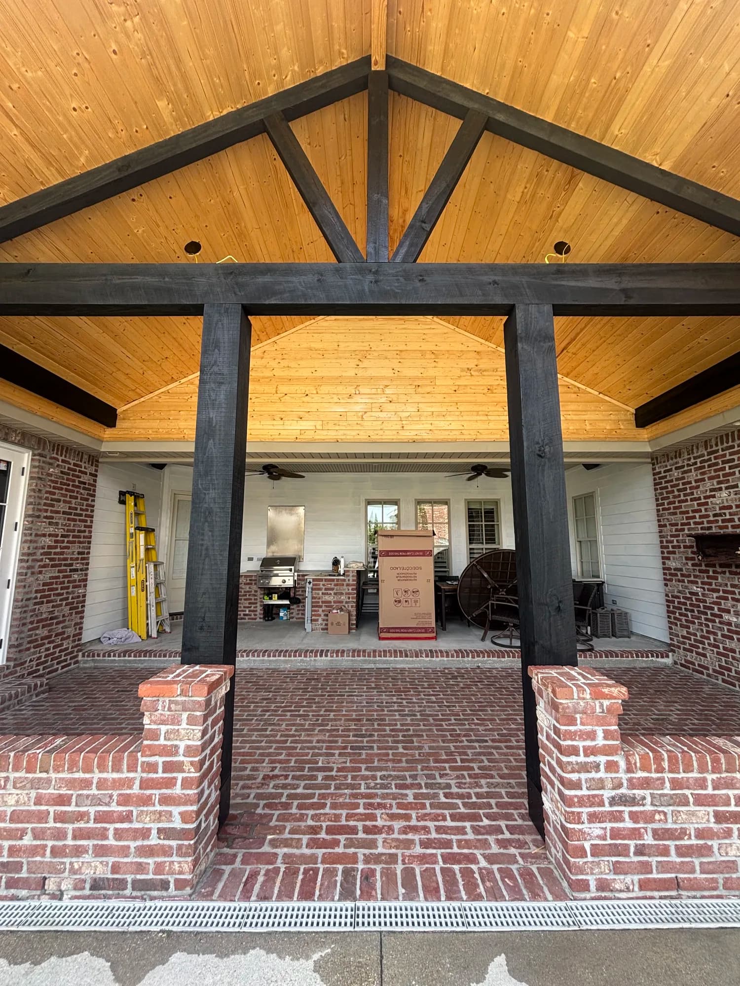 Triple Tie In Gabled Pavilions - view 3
