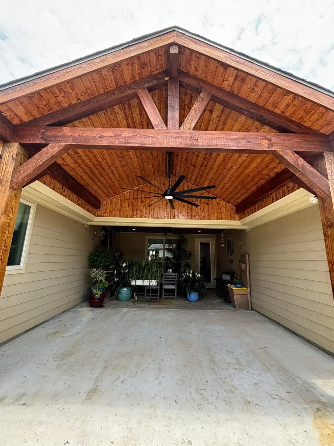 Triple Tie In Gabled Pavilions - view 7