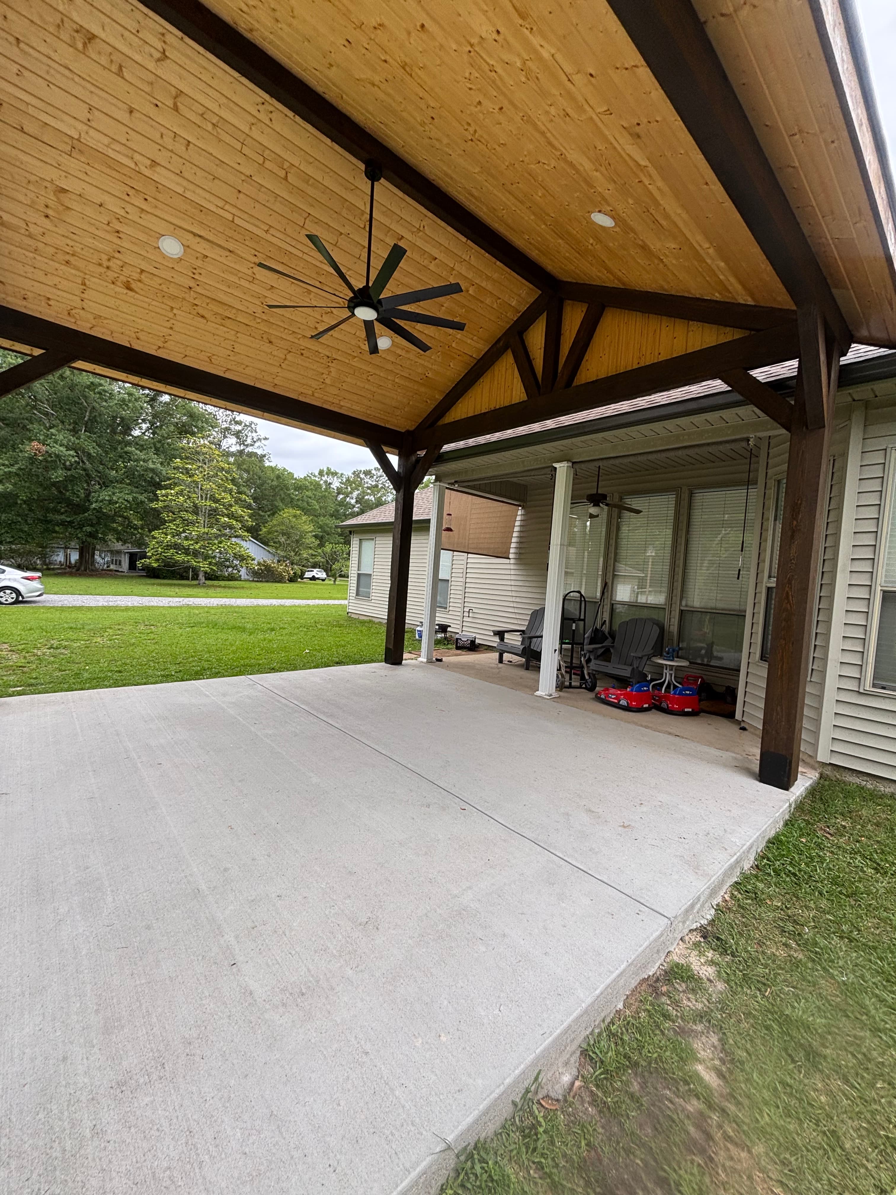 Covington La Gabled Pavilion - view 3