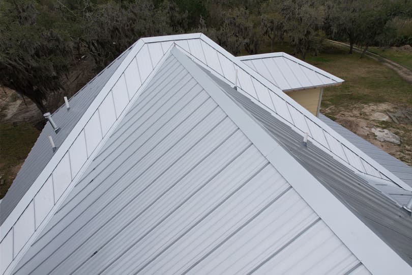 Lacombe Standing Seam Metal Roof - view 2