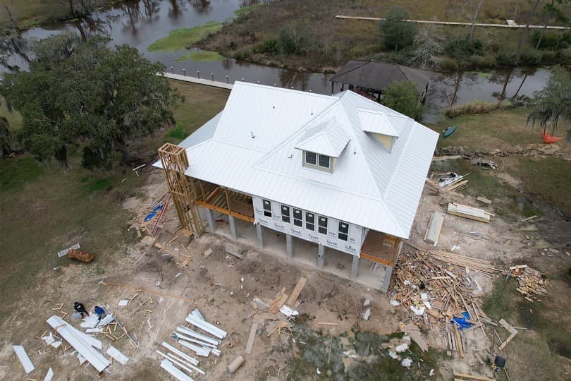 Lacombe Standing Seam Metal Roof