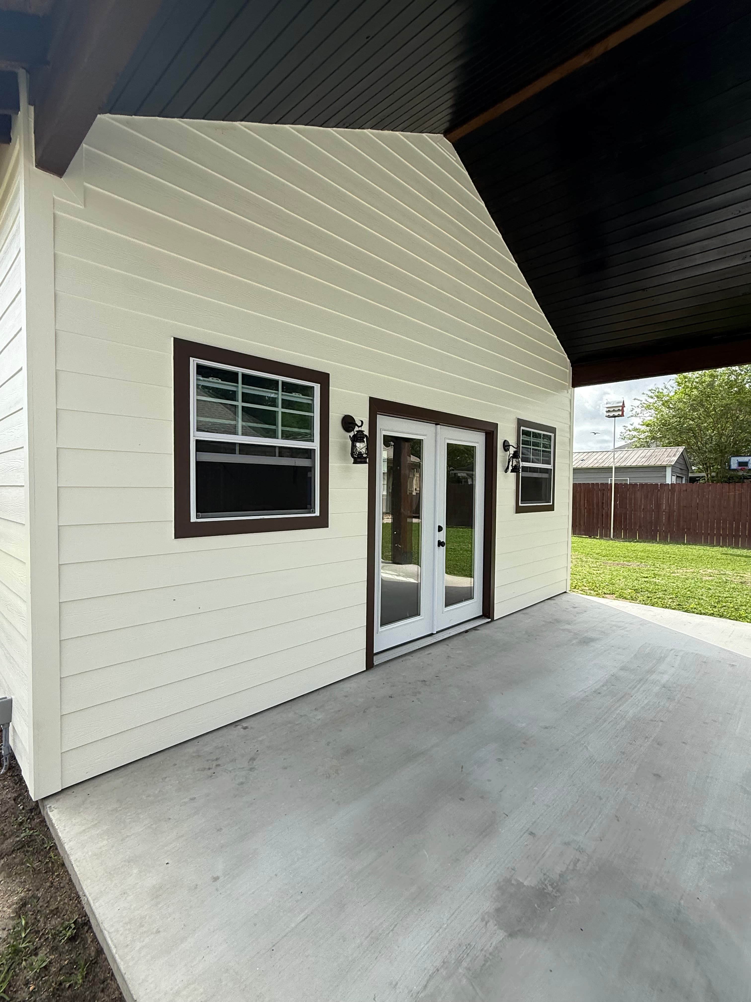 Saint Martinville Pavilion Shed Combo - view 3