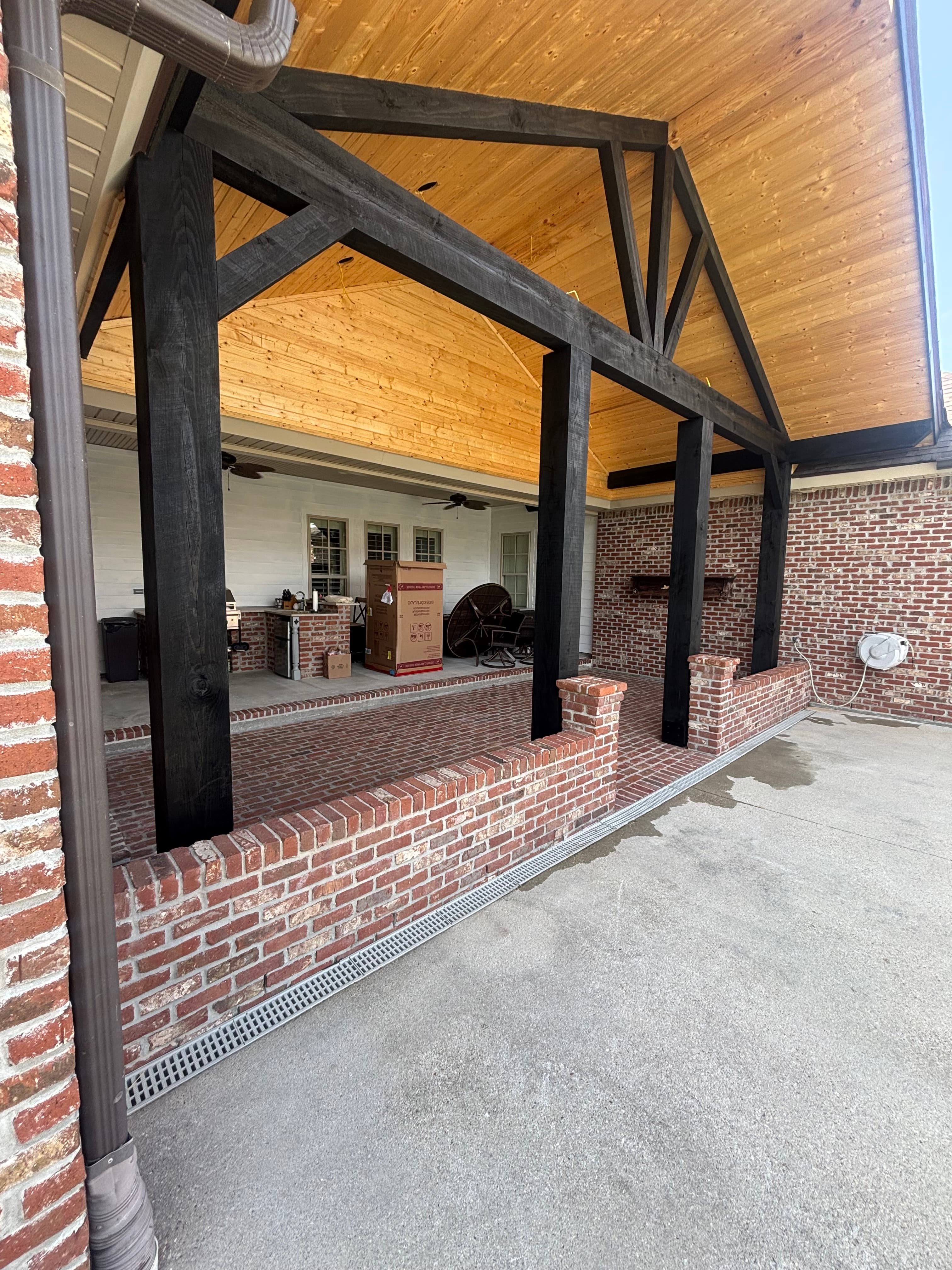Triple Tie In Gabled Pavilions - view 2