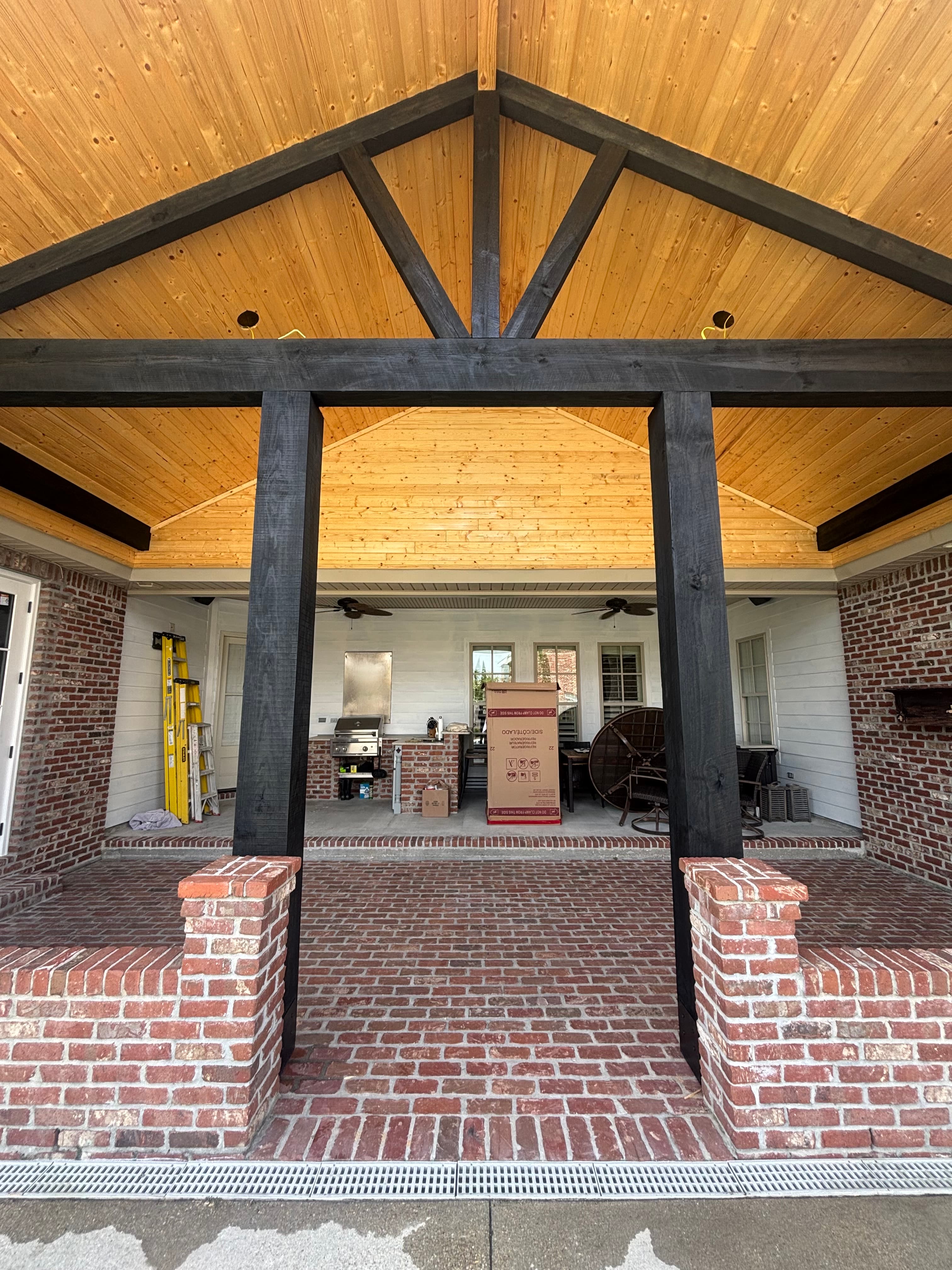 Triple Tie In Gabled Pavilions - view 3