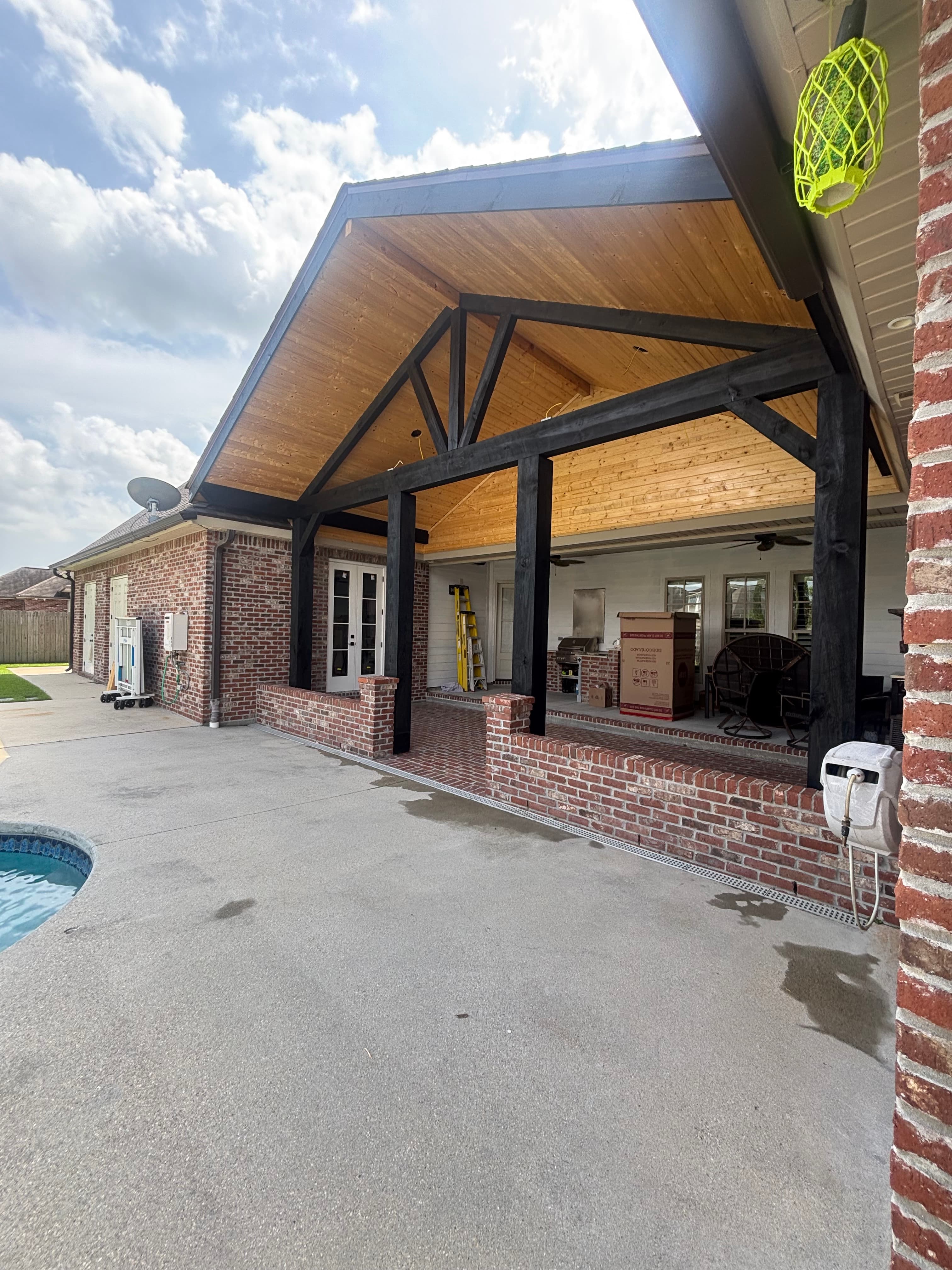 Triple Tie In Gabled Pavilions