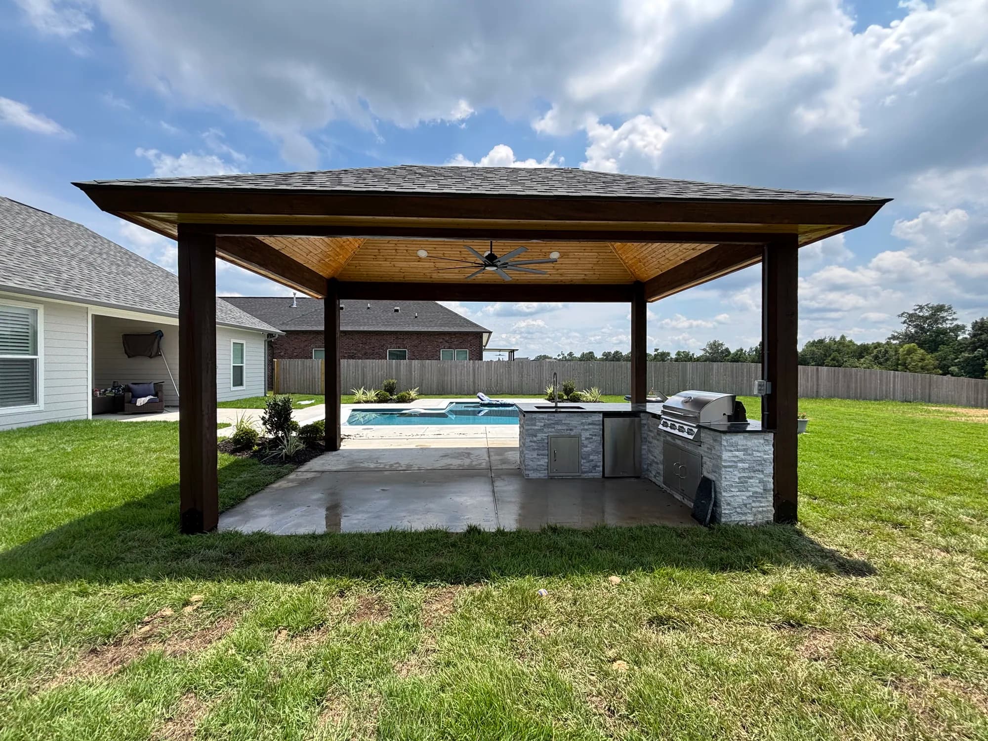 Baton Rouge Pool Side Pavilion - view 2
