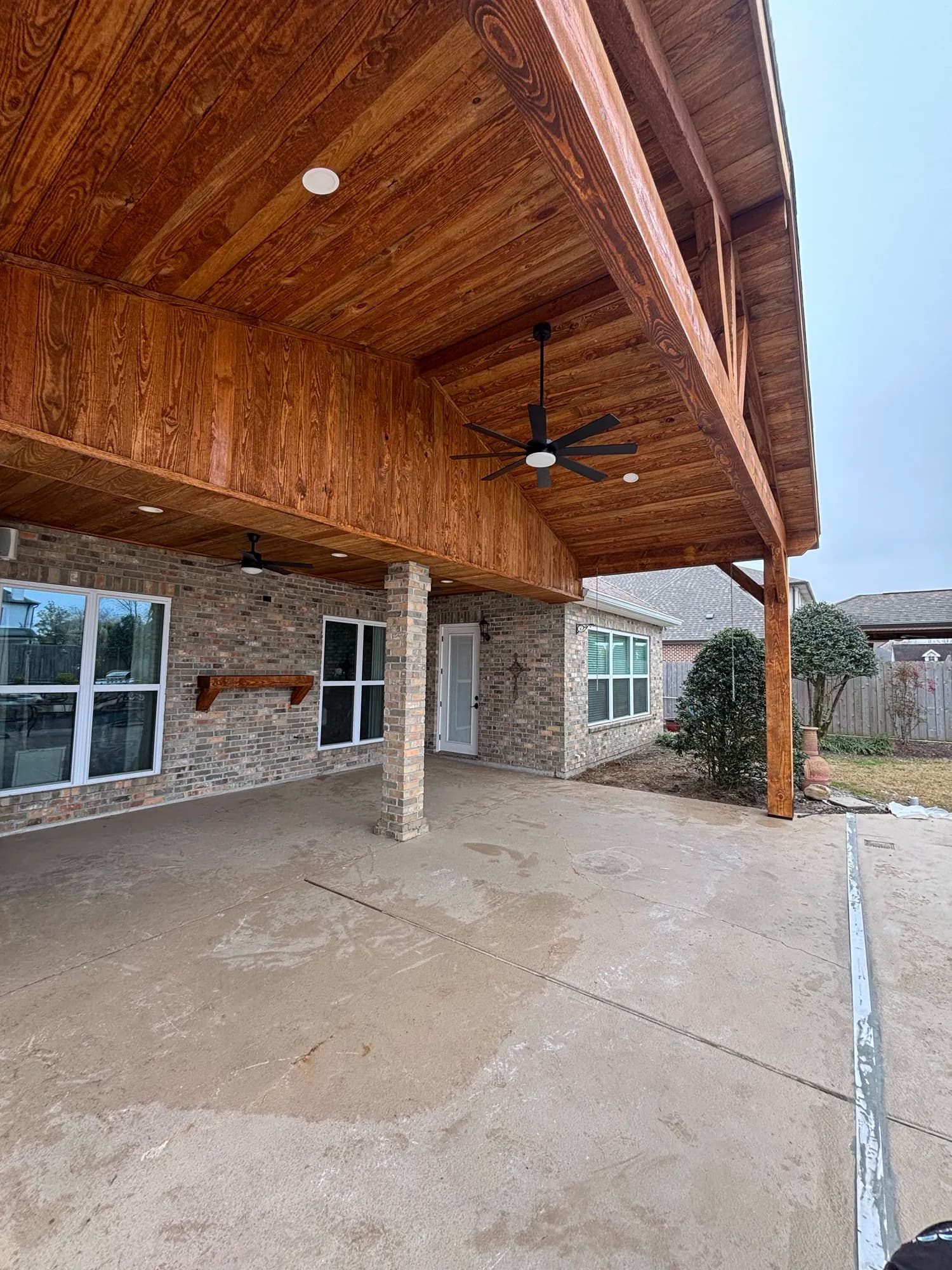 Belle Chasse Gabled Pavilion Roof Extenstion - view 5