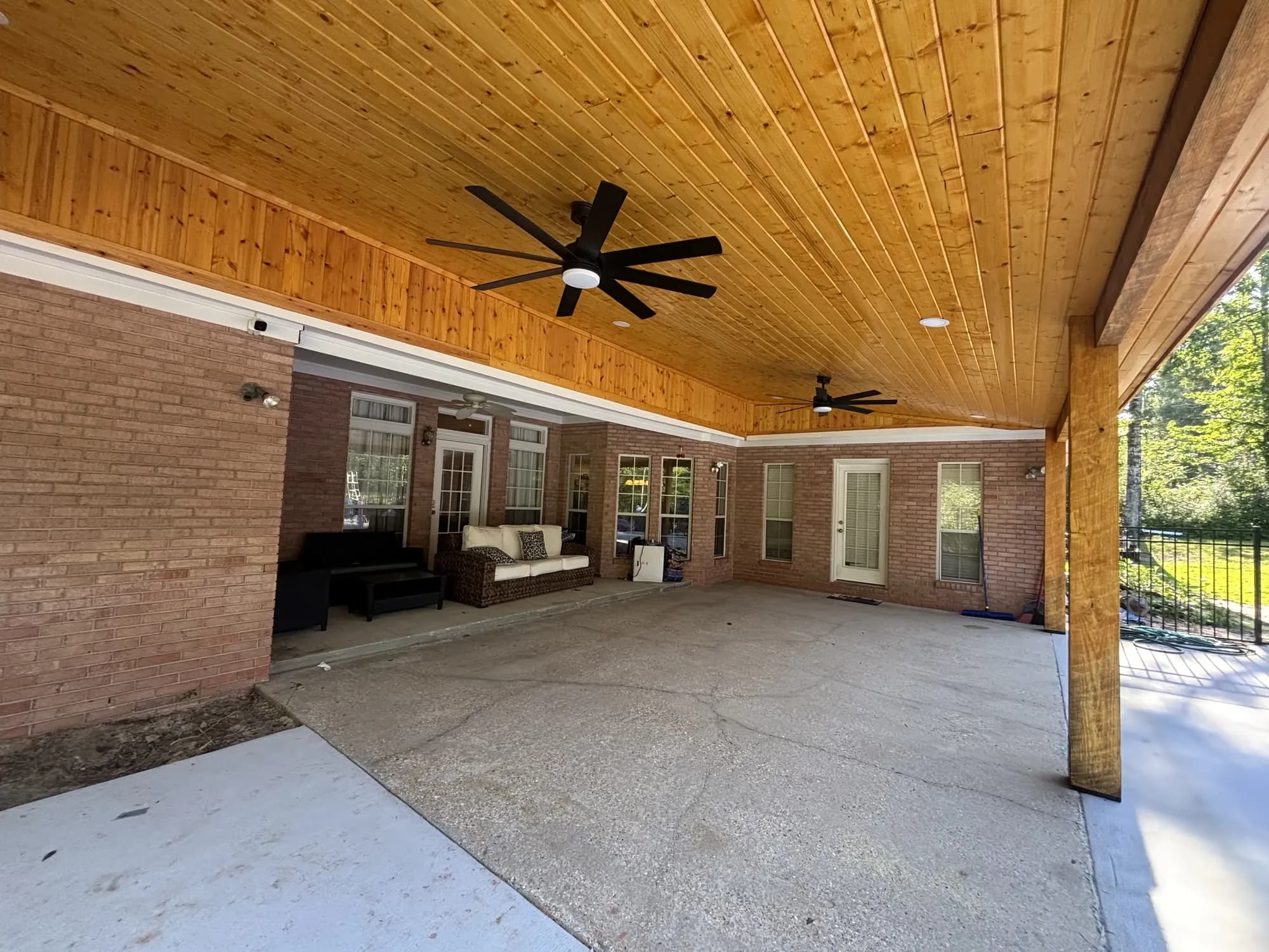 Seamless Roofline Integration - Patio Covers project by The Cutting Edge Construction and Roofing
