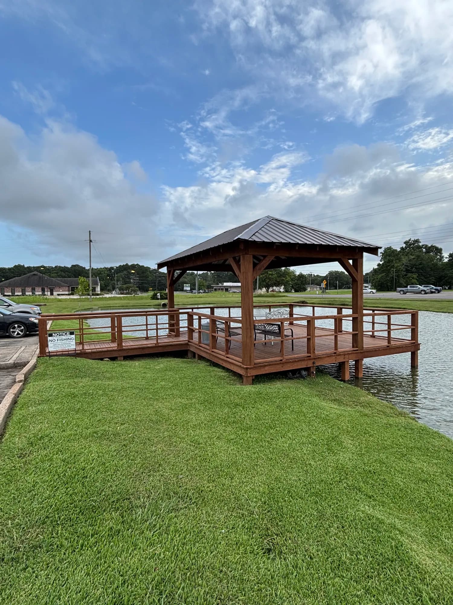 Crowley Pond Deck Pavilion - view 1
