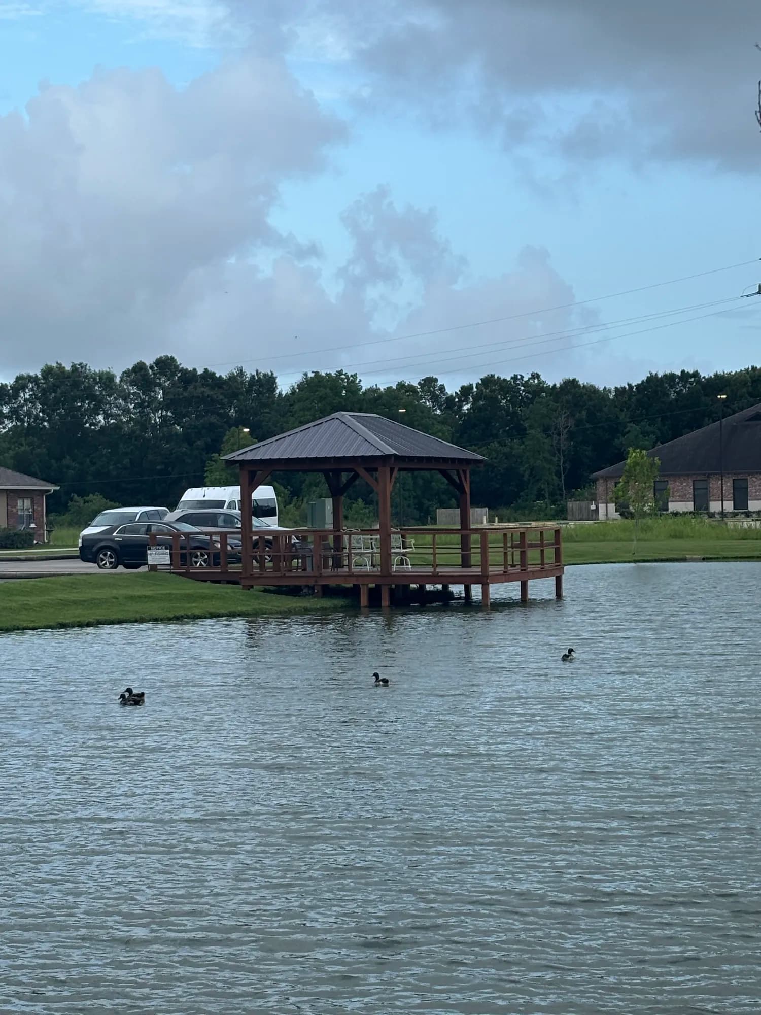 Crowley Pond Deck Pavilion - view 5