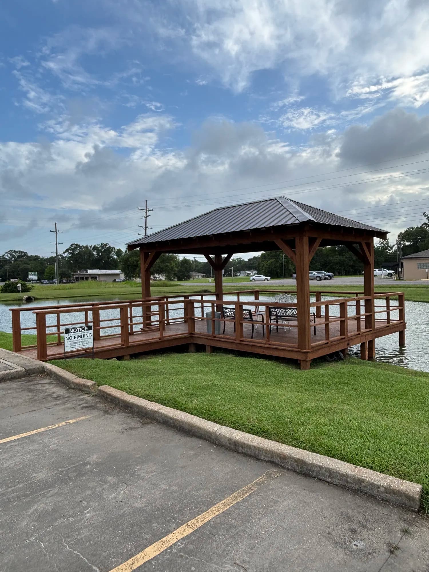 Crowley Pond Deck Pavilion
