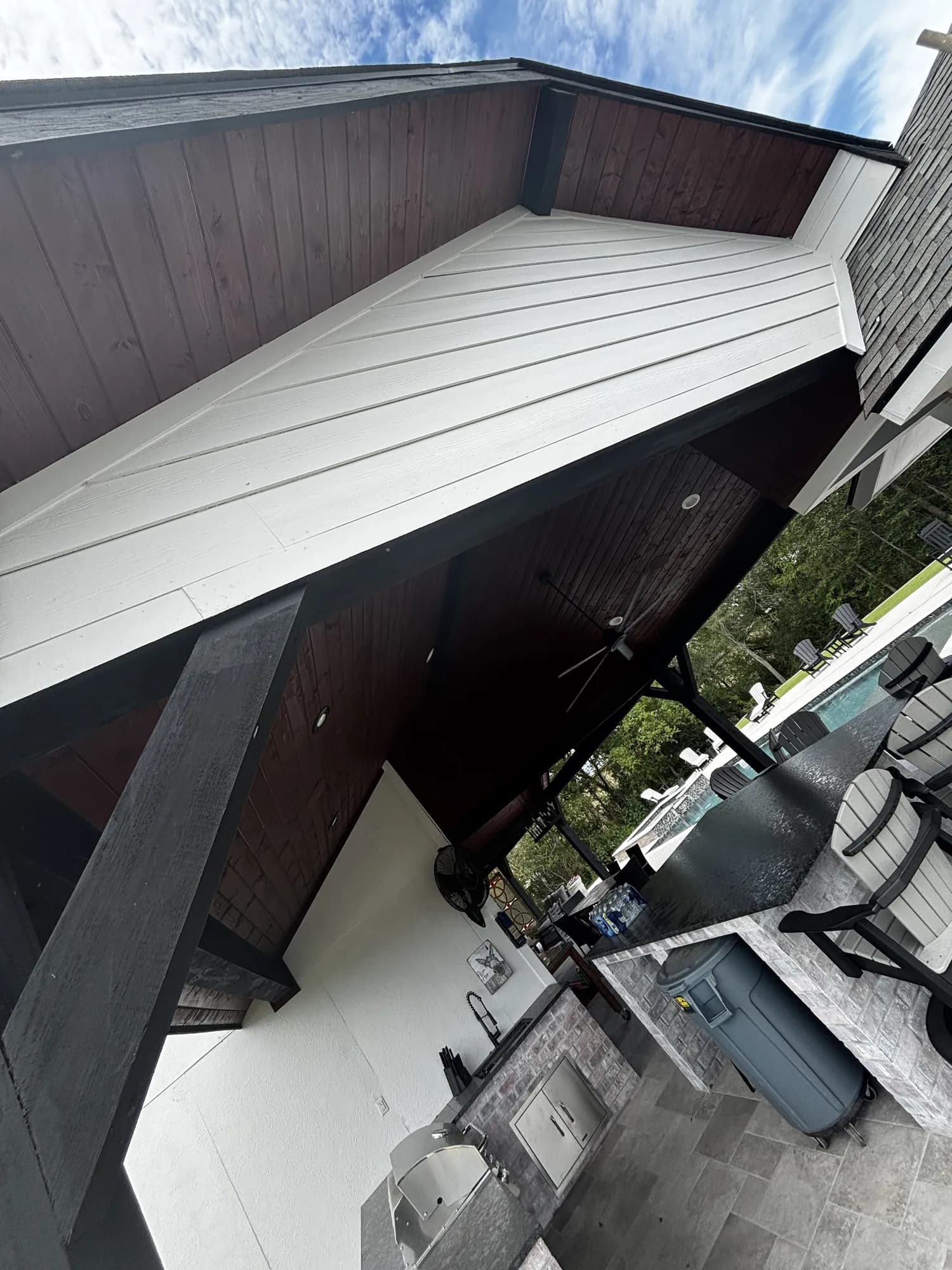 Highland Triple Gable Patio Cover - view 2