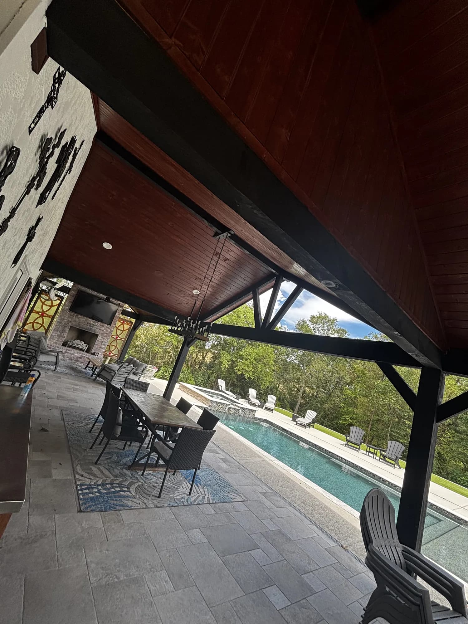 Highland Triple Gable Patio Cover - view 5