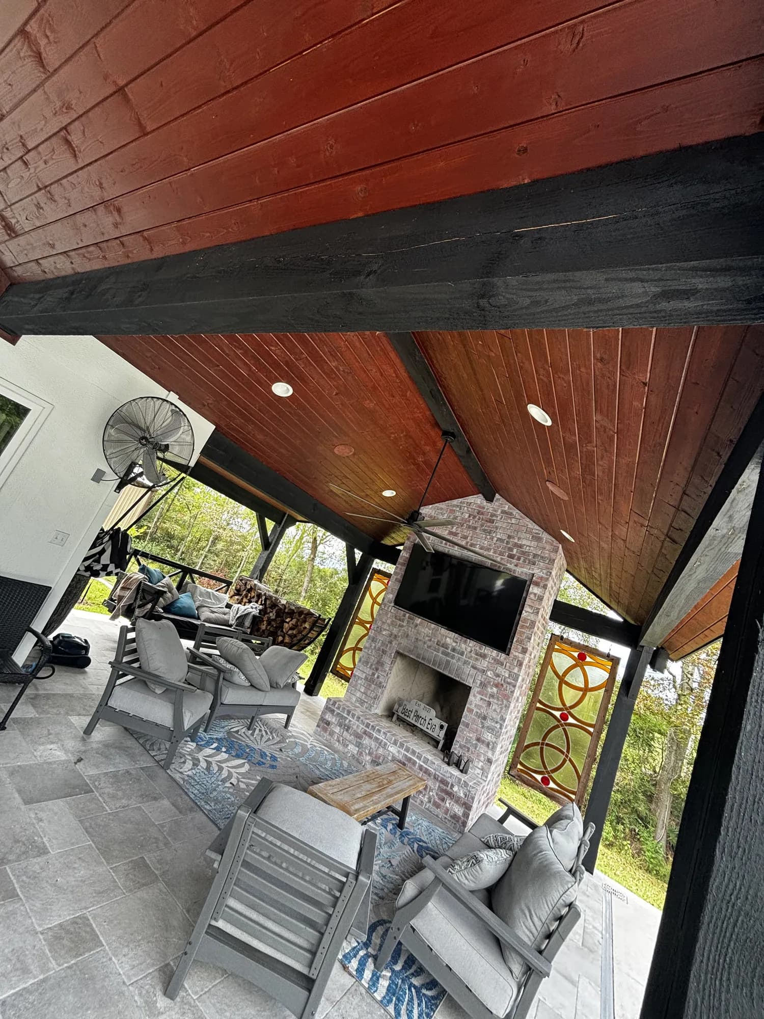 Highland Triple Gable Patio Cover - view 6