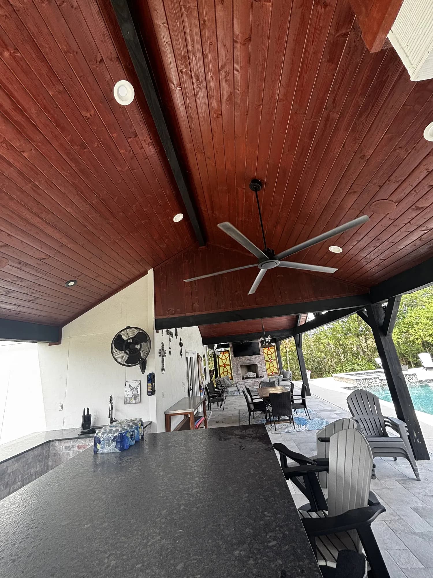 Highland Triple Gable Patio Cover - view 9