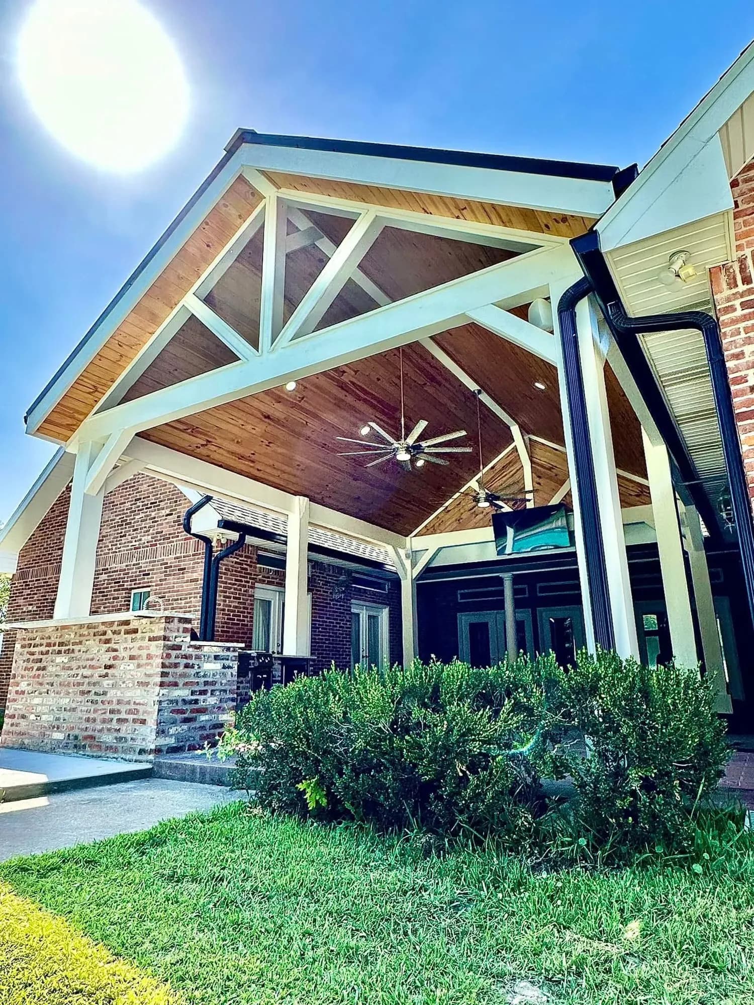 Houma Stand-Alone Pavilion — Pavilions project in Houma / Thibodaux Area by The Cutting Edge Construction and Roofing