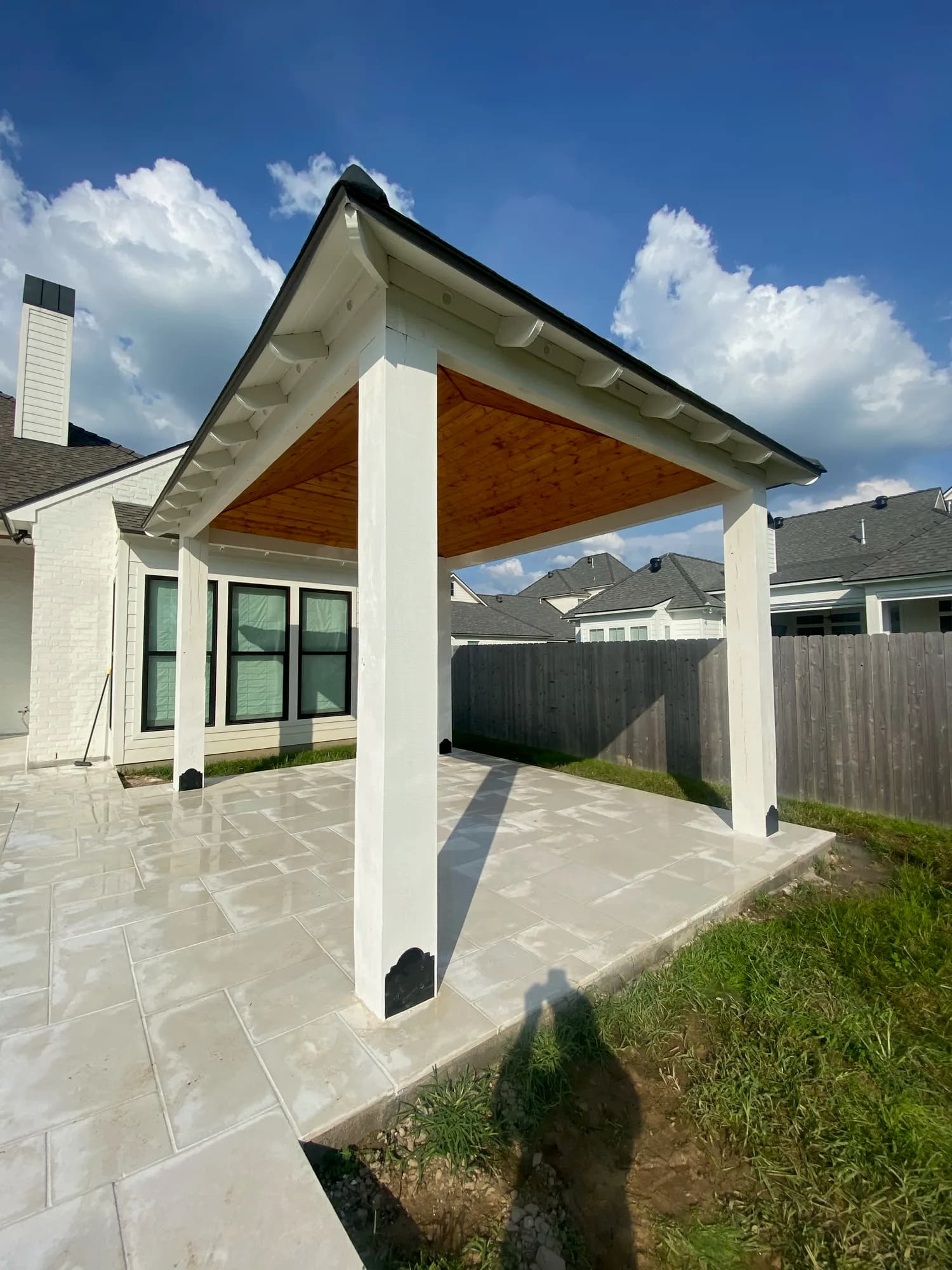 Kenner Hip Roof Pavilion - view 1