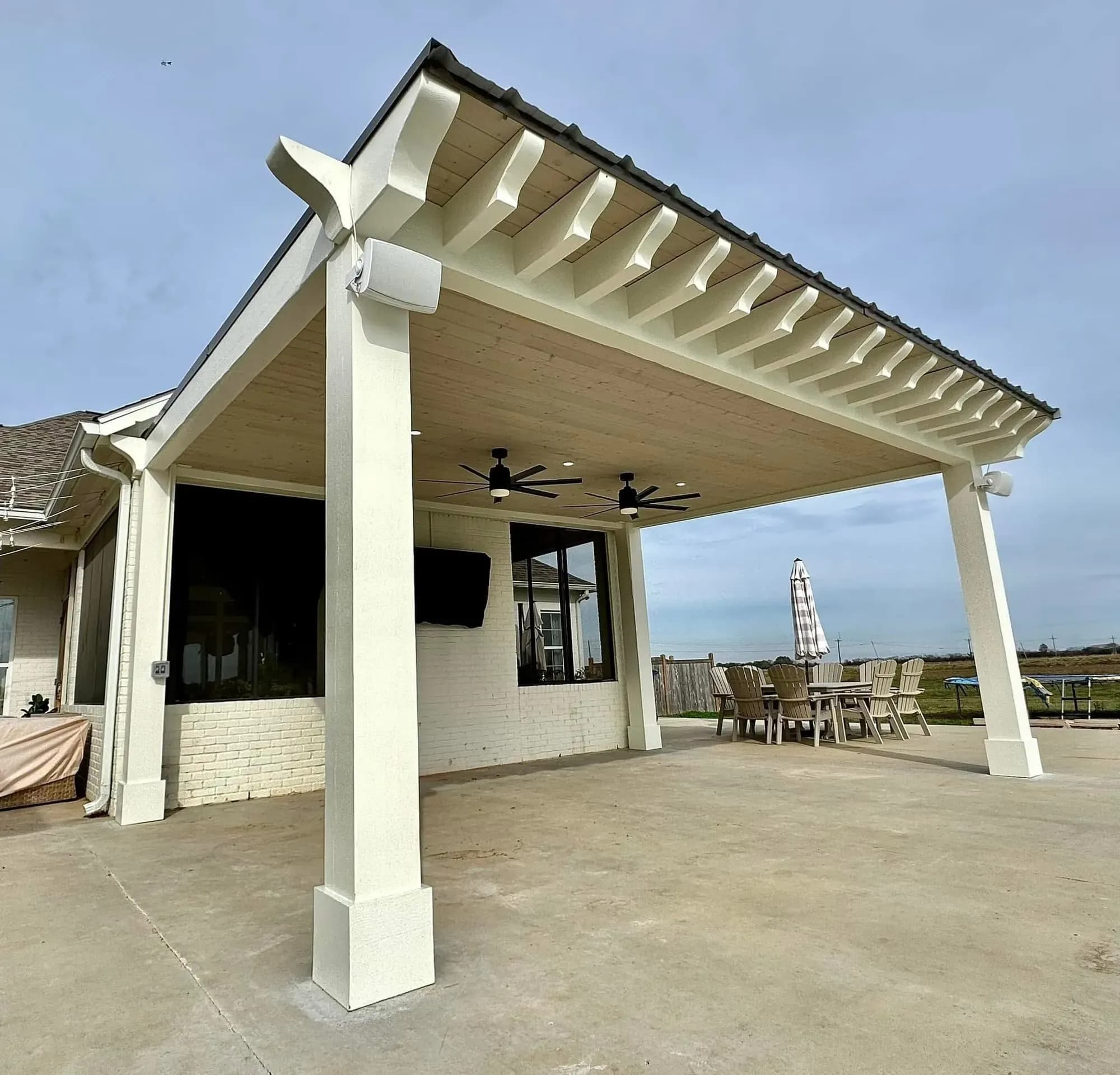 Custom End Cuts - Pergolas project by The Cutting Edge Construction and Roofing