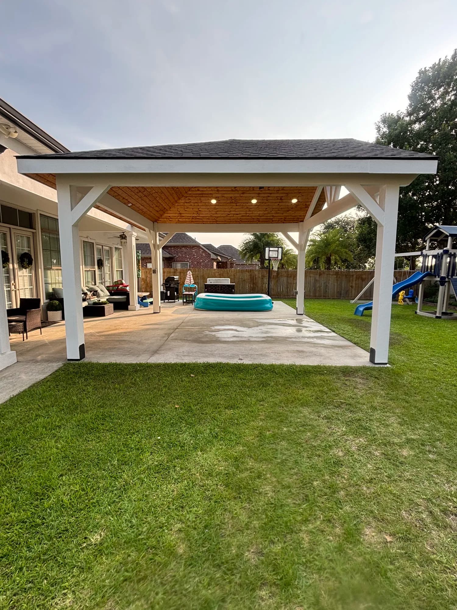 Luling Half Gable Half Hip Pavilion