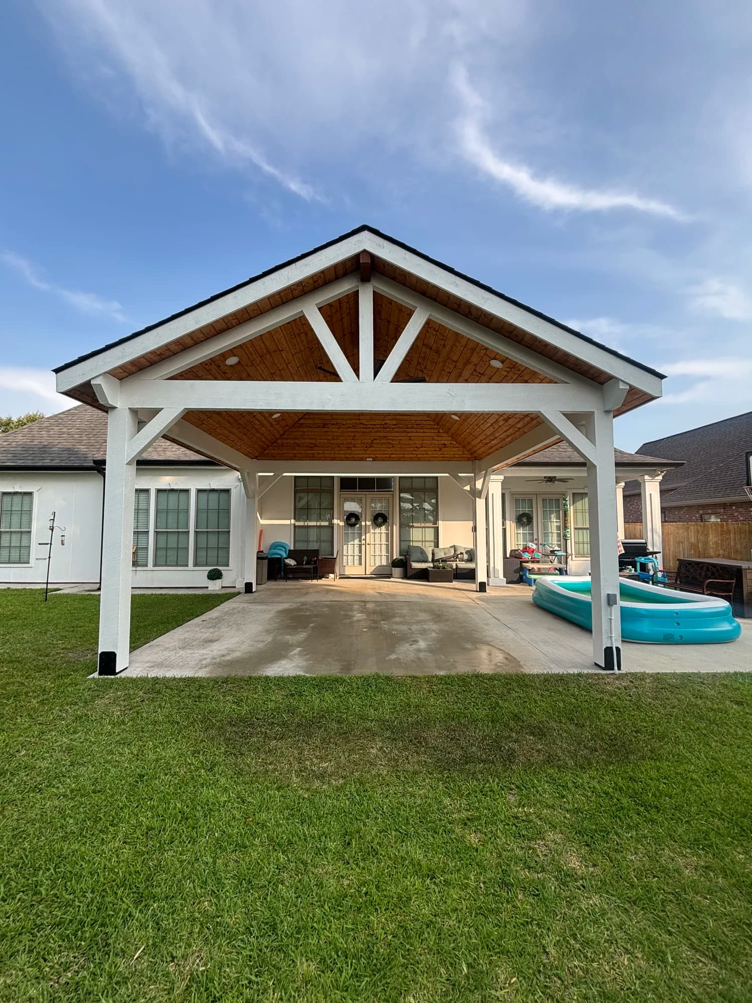 Luling Half Gable Half Hip Pavilion - view 5