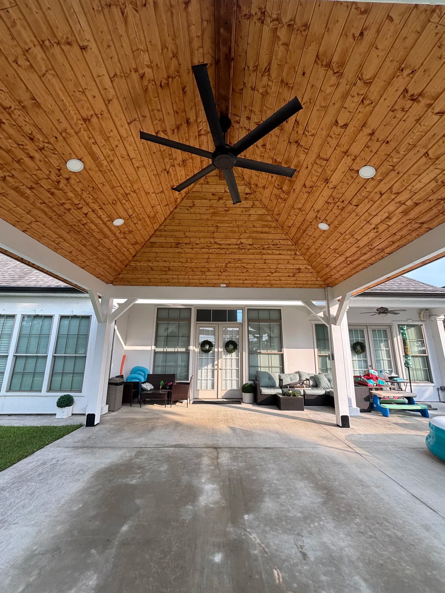 Luling Half Gable Half Hip Pavilion - view 6