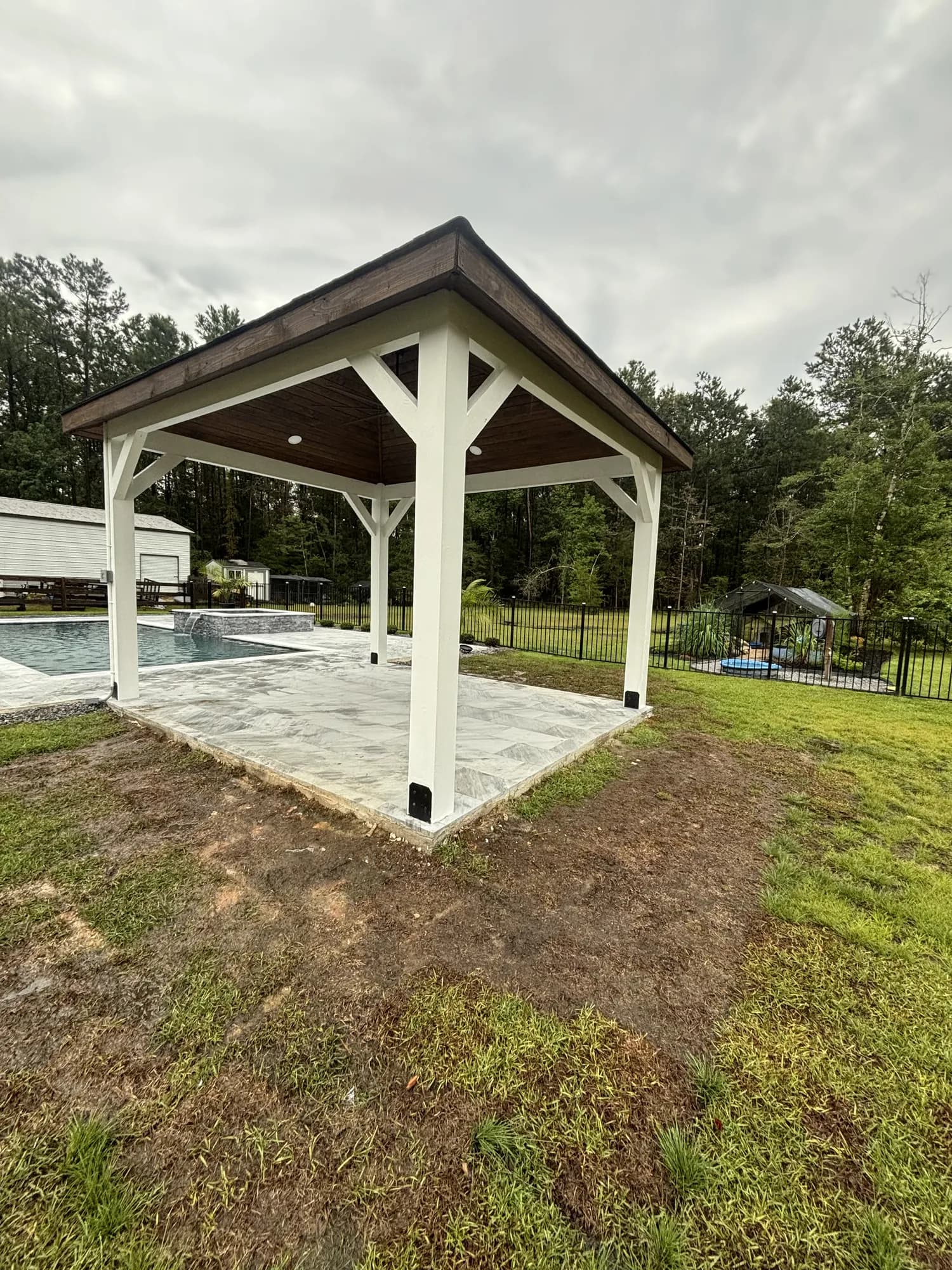 Madisonville Poolside Pavilion Gazebo - view 3