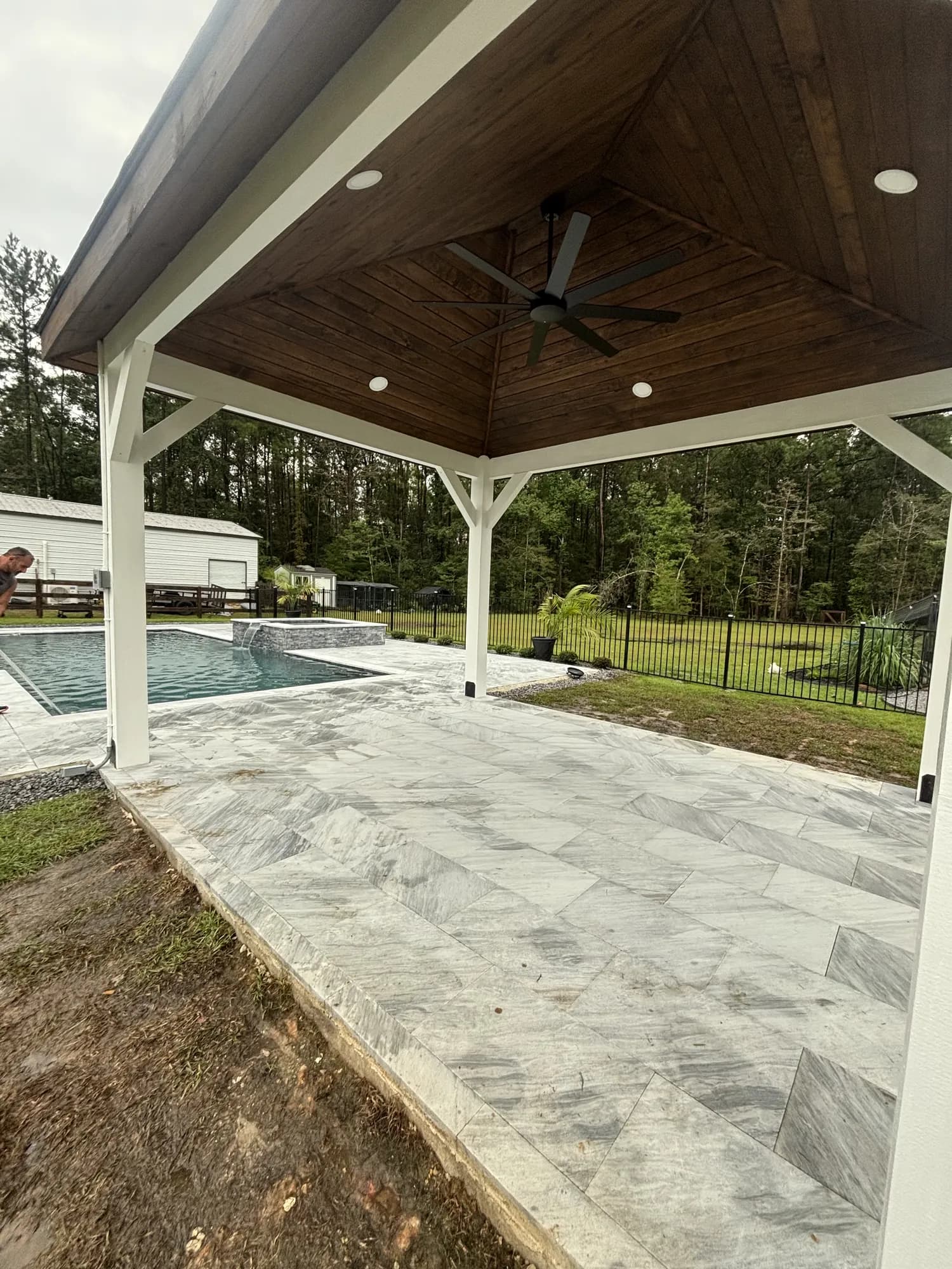 Madisonville Poolside Pavilion Gazebo - view 4