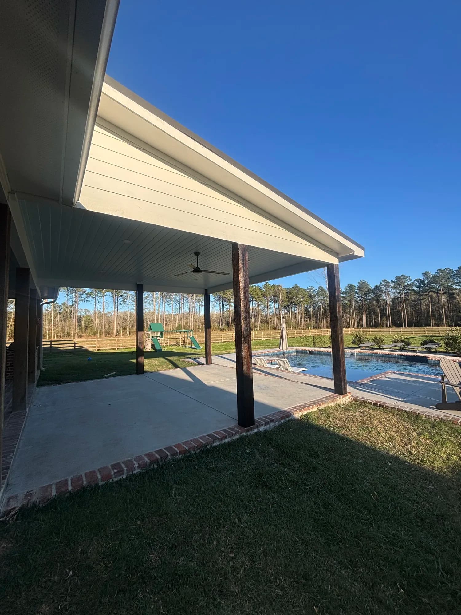 Saint Francisville La Single Slope Patio Cover