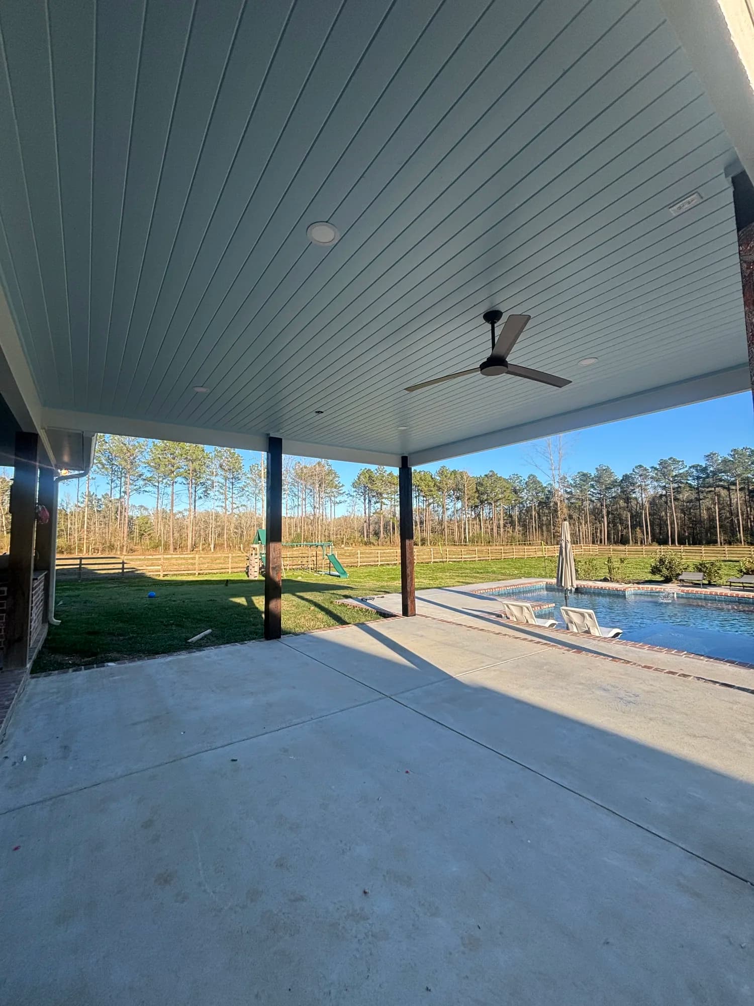 Saint Francisville La Single Slope Patio Cover - view 1
