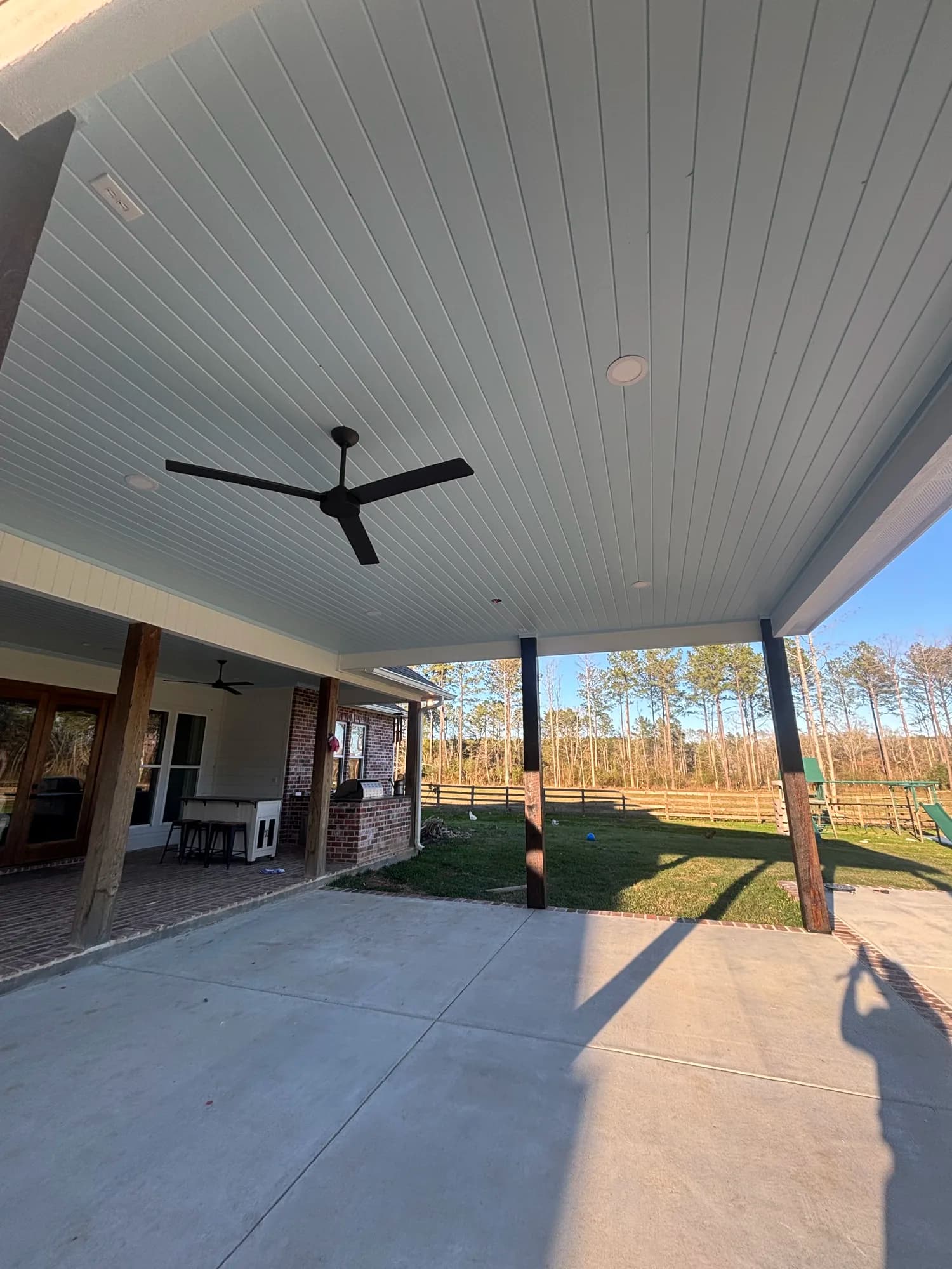 Saint Francisville La Single Slope Patio Cover - view 2