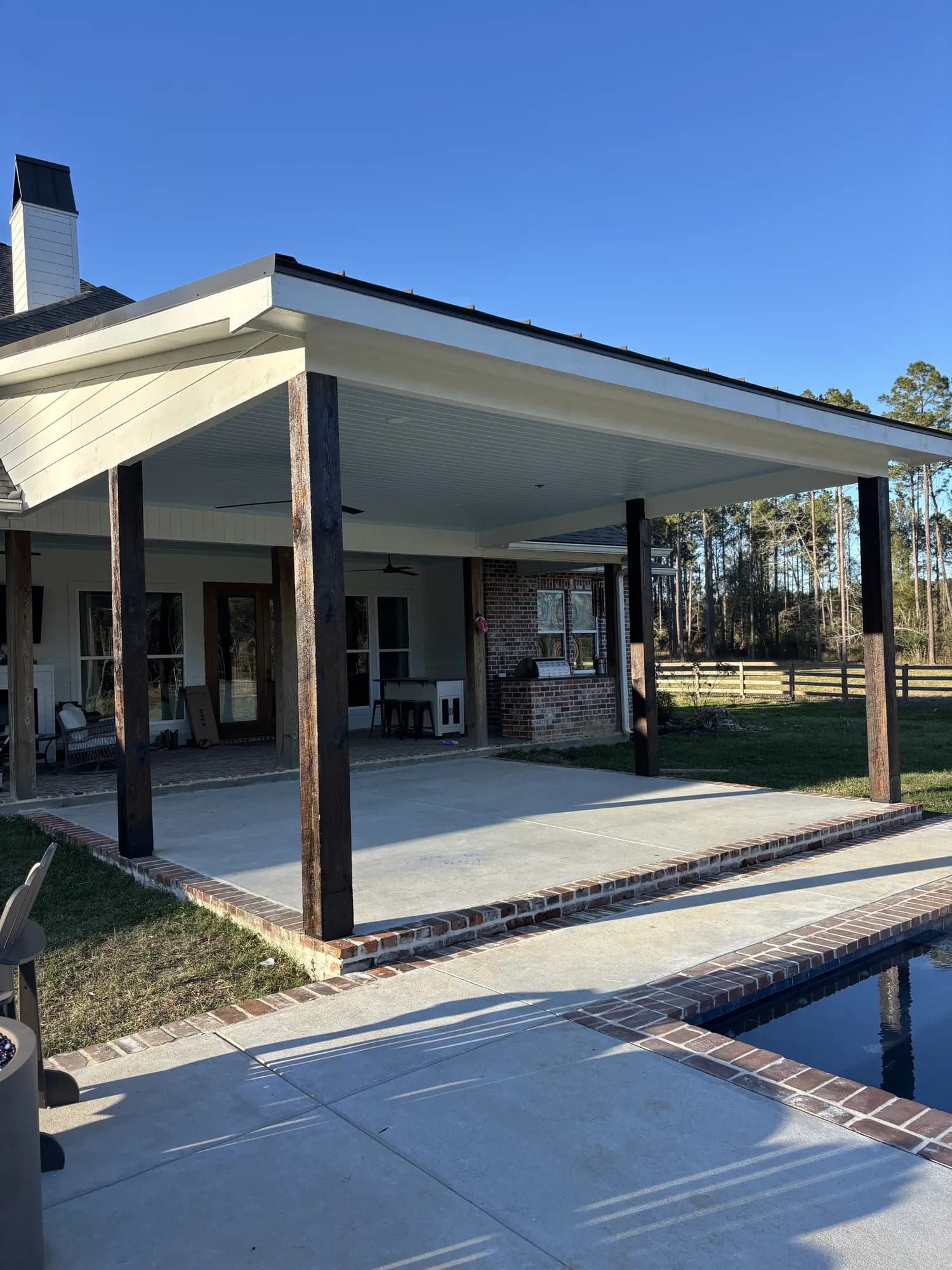 Saint Francisville La Single Slope Patio Cover - view 5