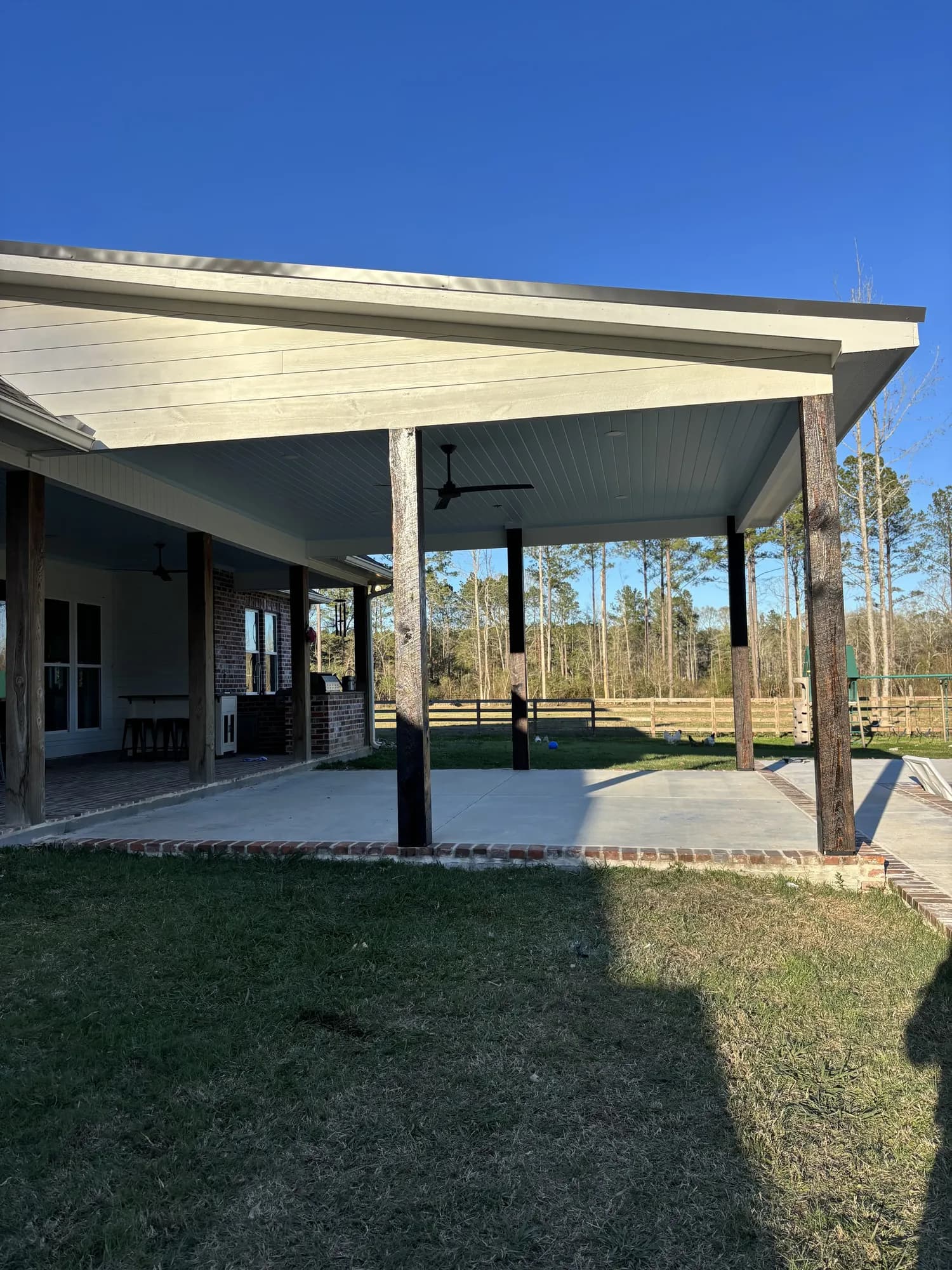 Saint Francisville La Single Slope Patio Cover - view 6