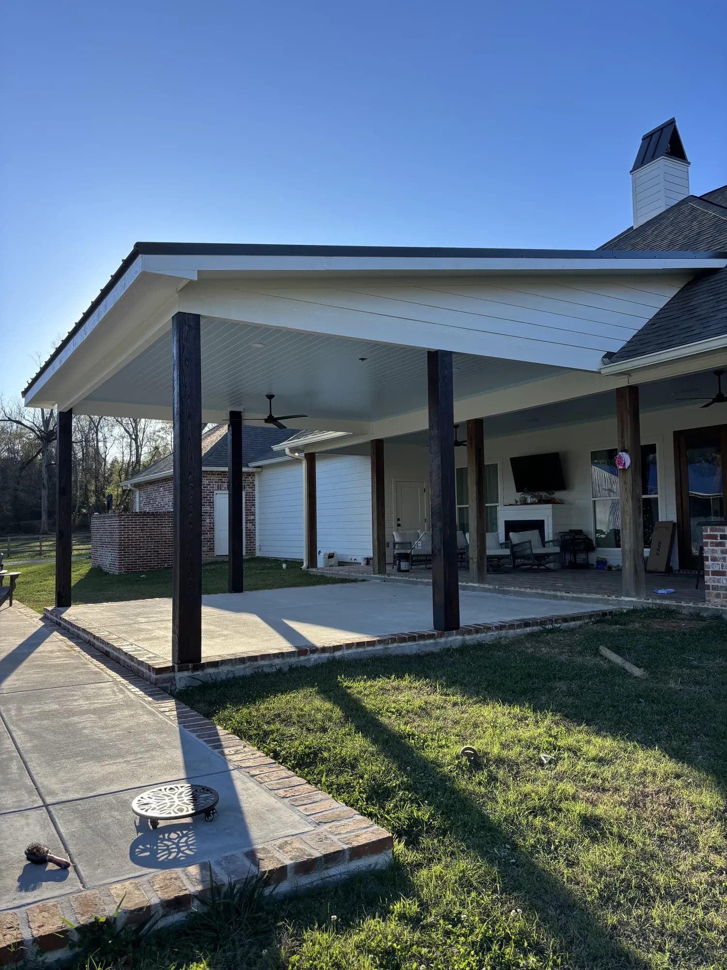 Saint Francisville La Single Slope Patio Cover - view 7