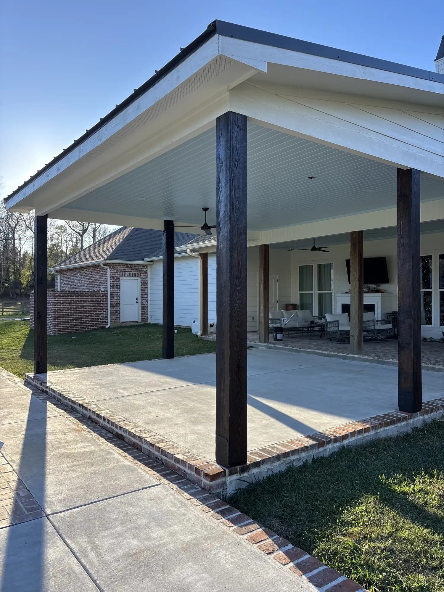 Saint Francisville La Single Slope Patio Cover - view 8