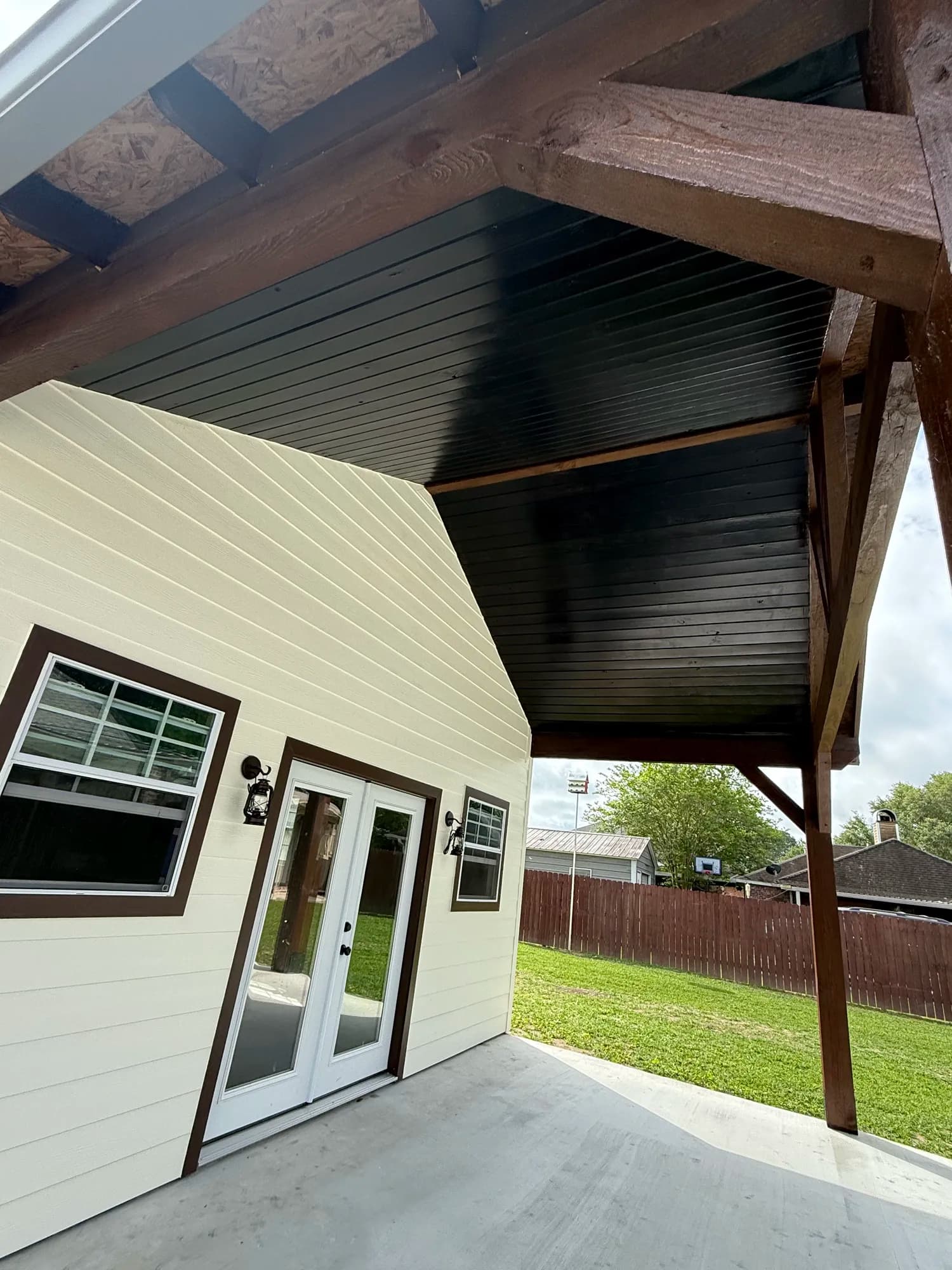 Saint Martinville Pavilion Shed Combo - view 2