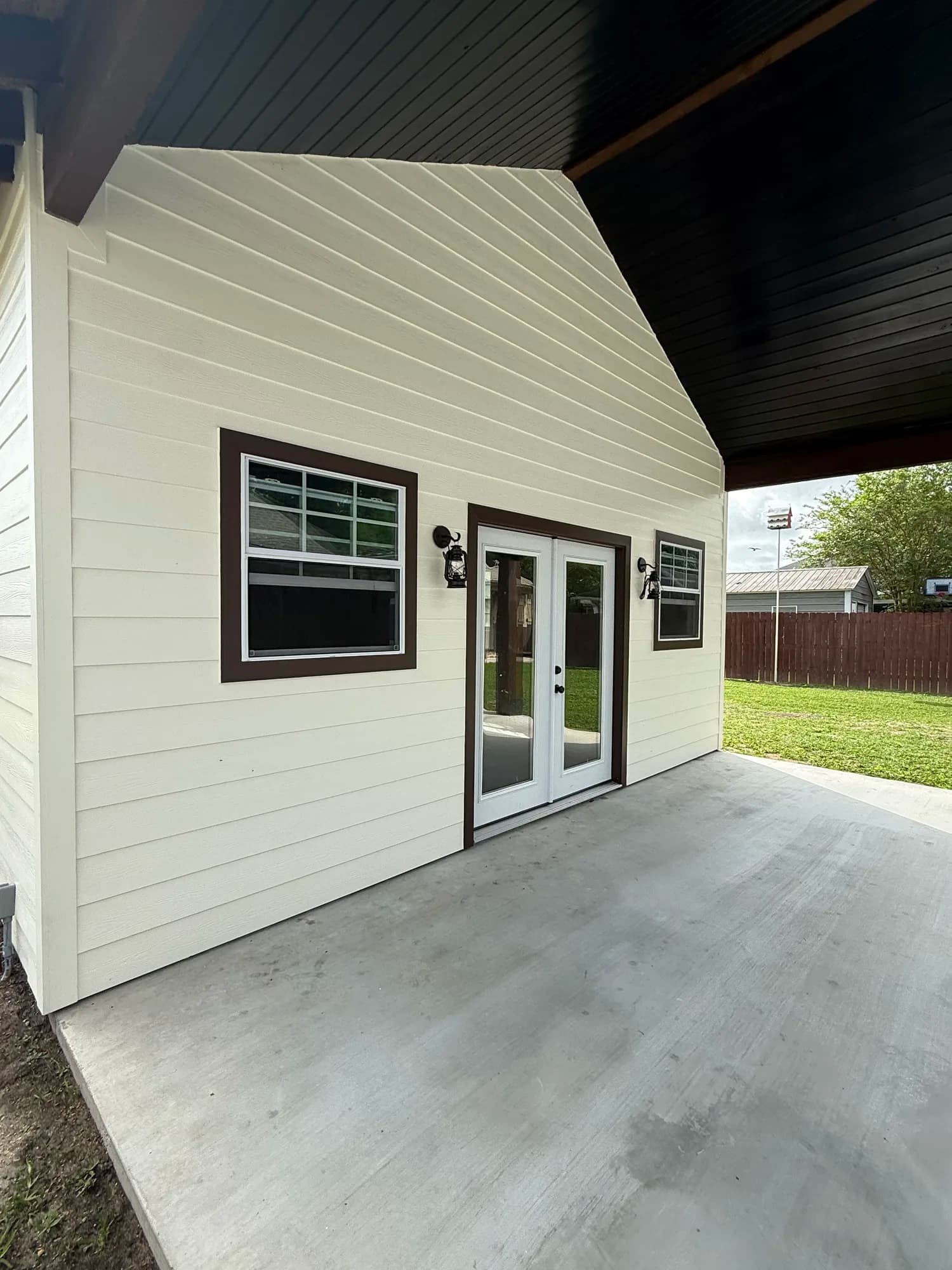 Saint Martinville Pavilion Shed Combo - view 3