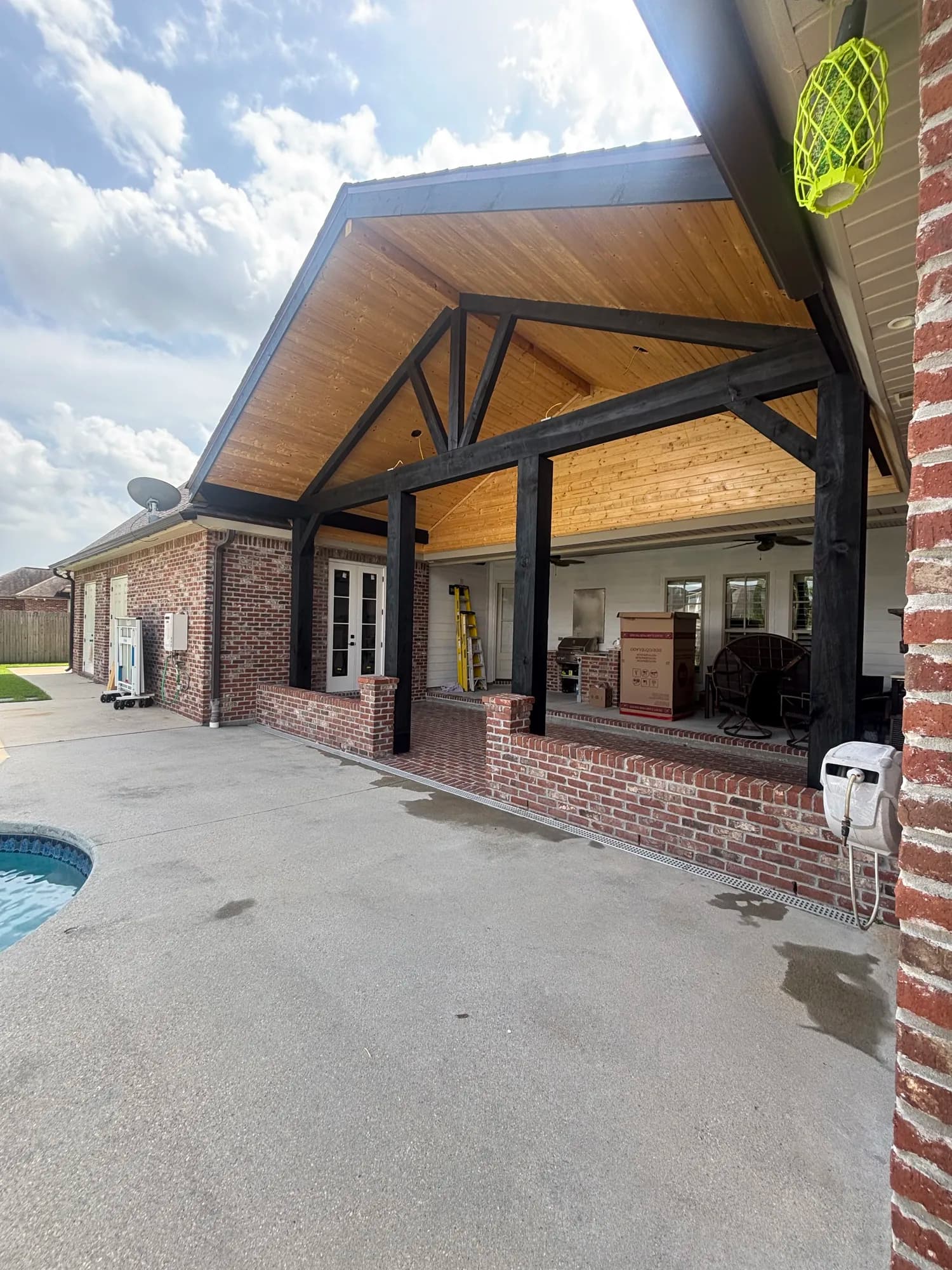 Triple Tie In Gabled Pavilions