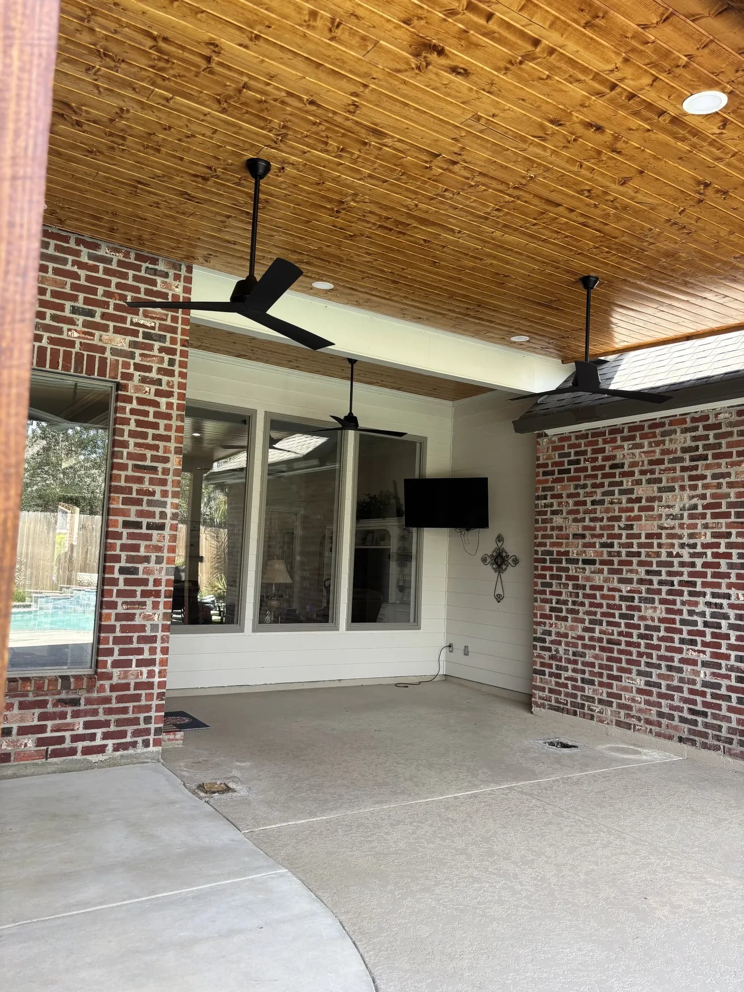 Youngsville Custom Lean To Patio Cover - view 8