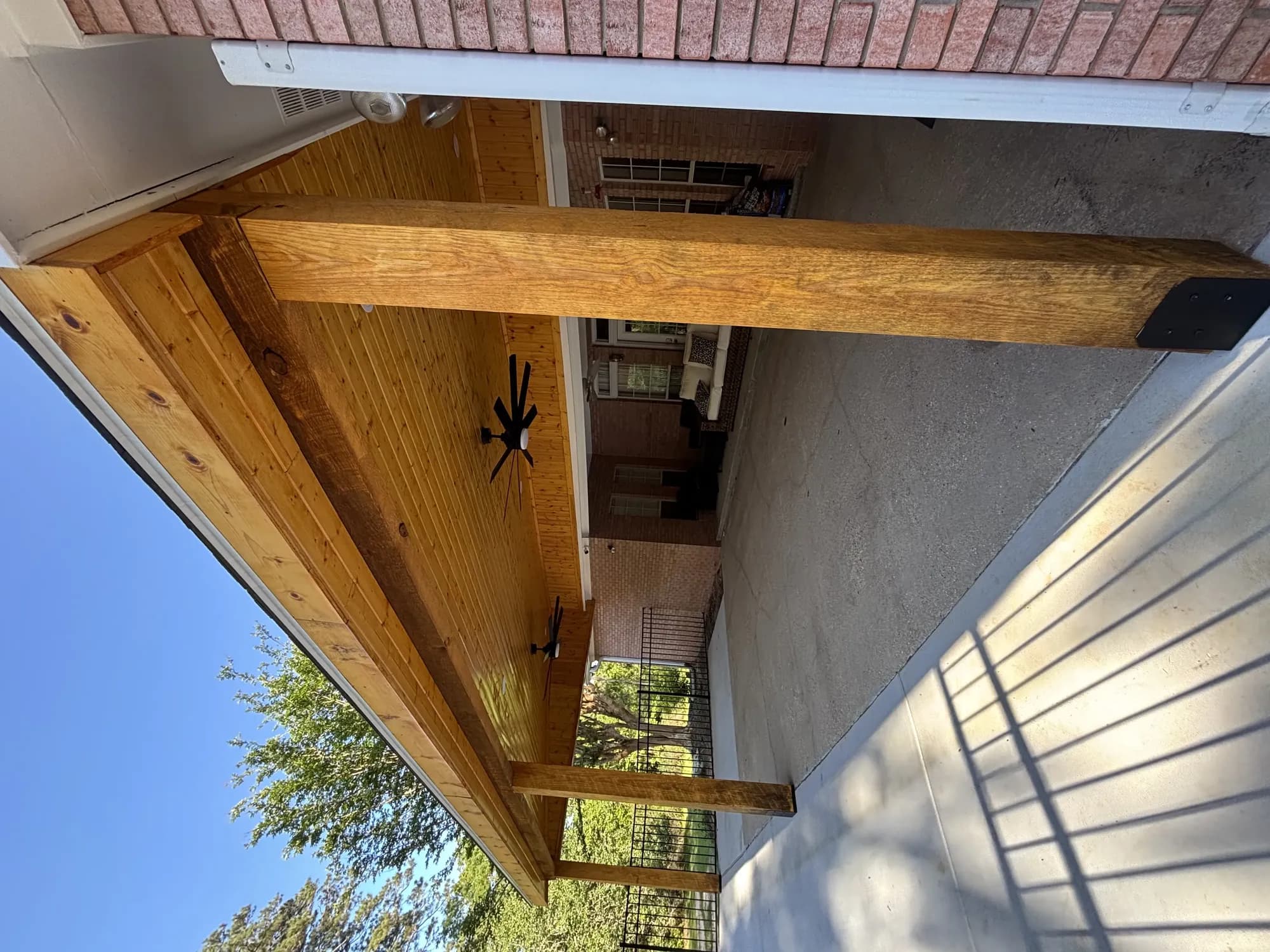 Brookhaven Ms Custom Single Slope Patio Cover - view 2