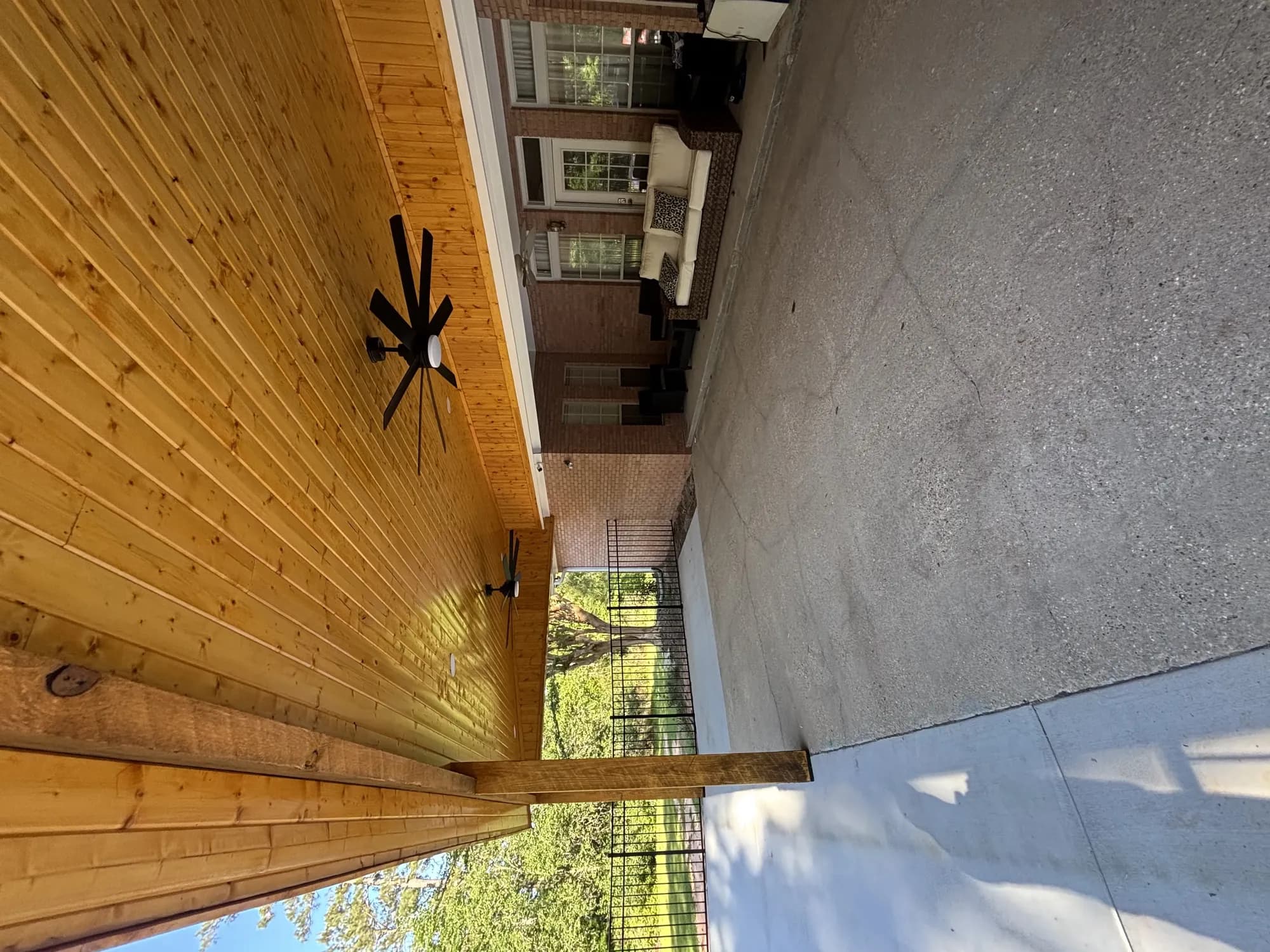 Brookhaven Ms Custom Single Slope Patio Cover - view 4
