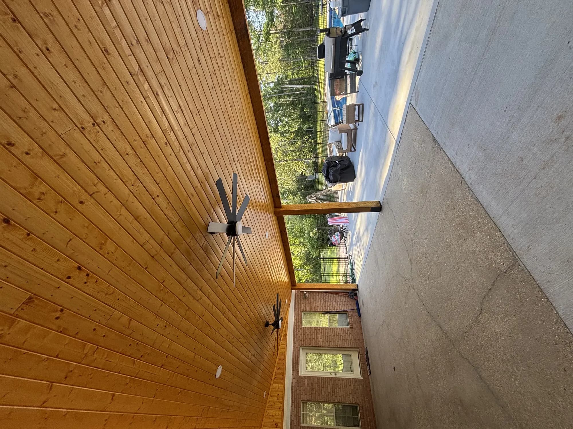 Brookhaven Ms Custom Single Slope Patio Cover - view 5
