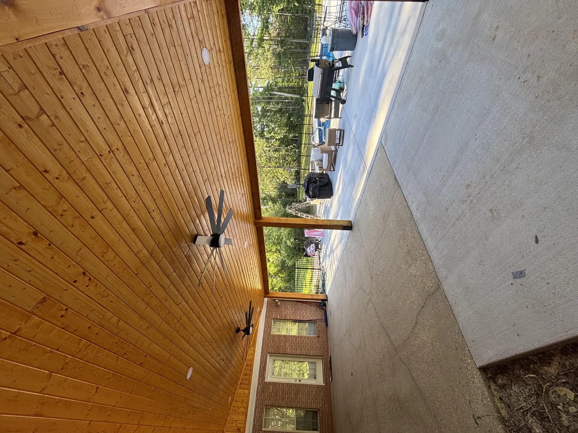 Brookhaven Ms Custom Single Slope Patio Cover - view 8
