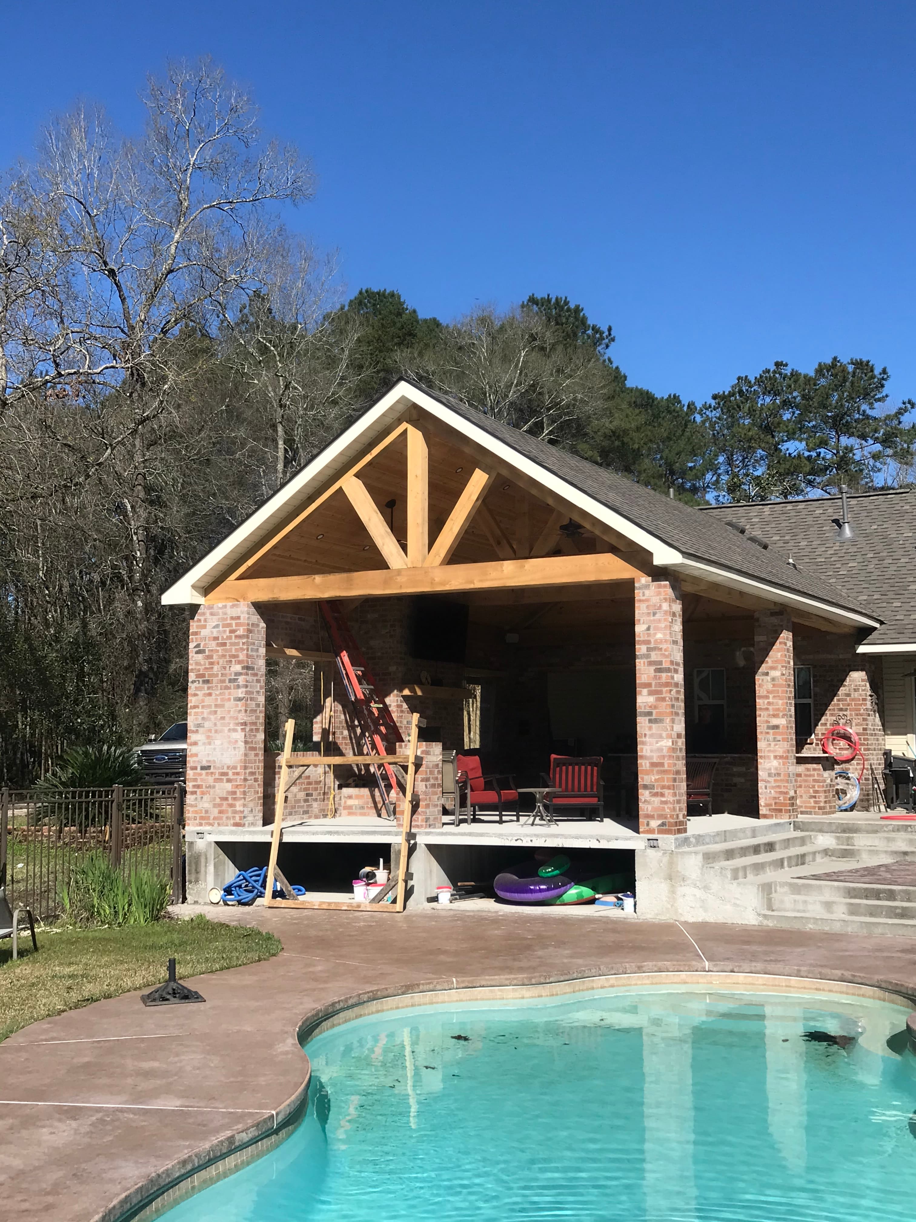 Central La Custom Patio Pavilion And Kitchen - view 4