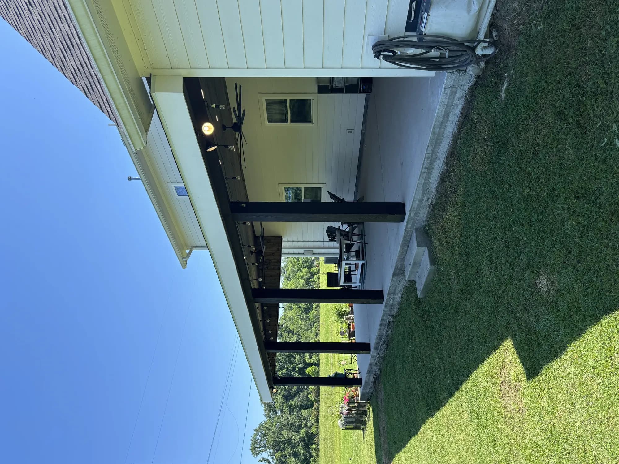 Prairieville Lean-To Patio Cover — Patio Covers project in Baton Rouge Area by The Cutting Edge Construction and Roofing