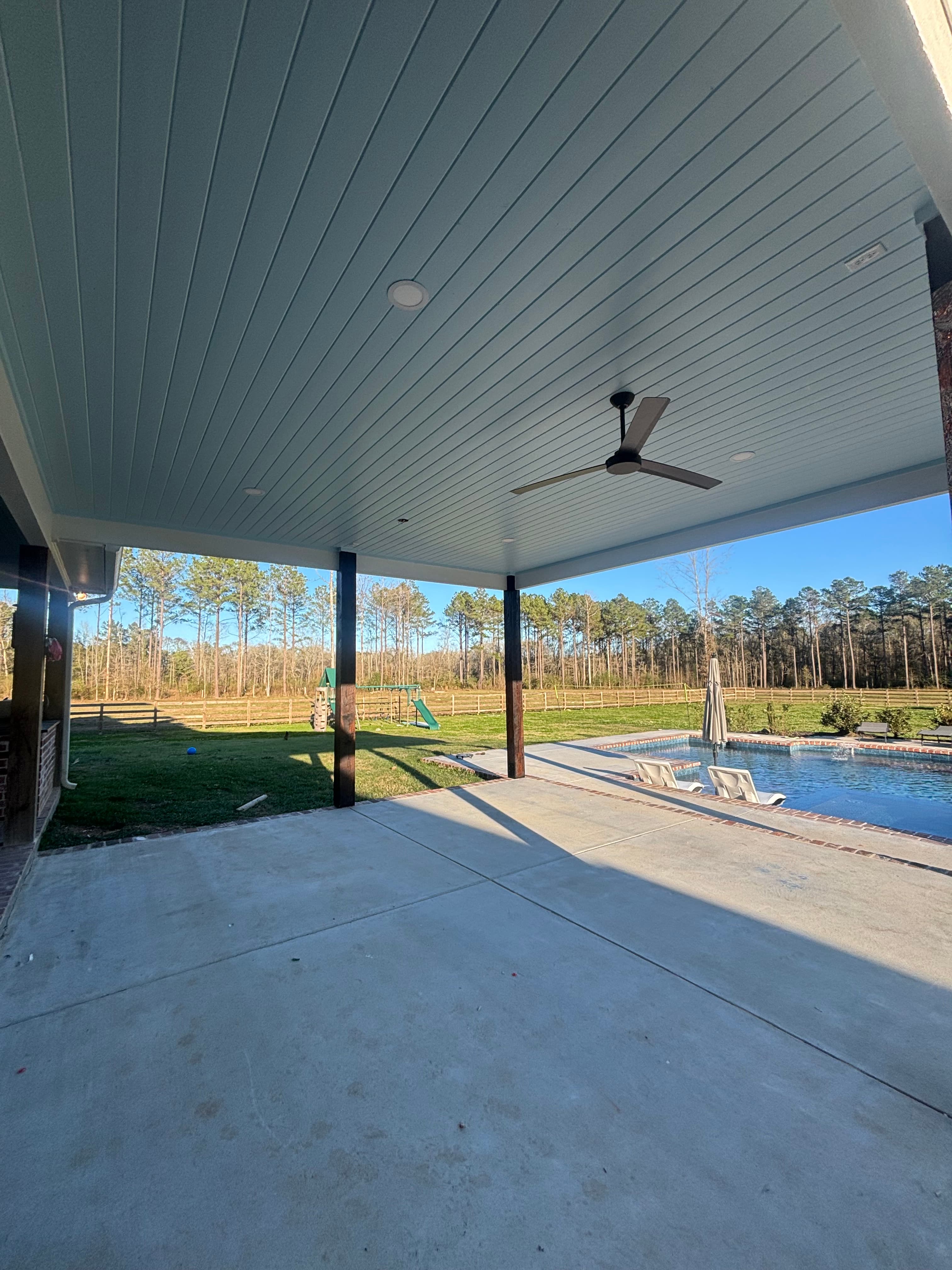 Saint Francisville La Single Slope Patio Cover - view 1